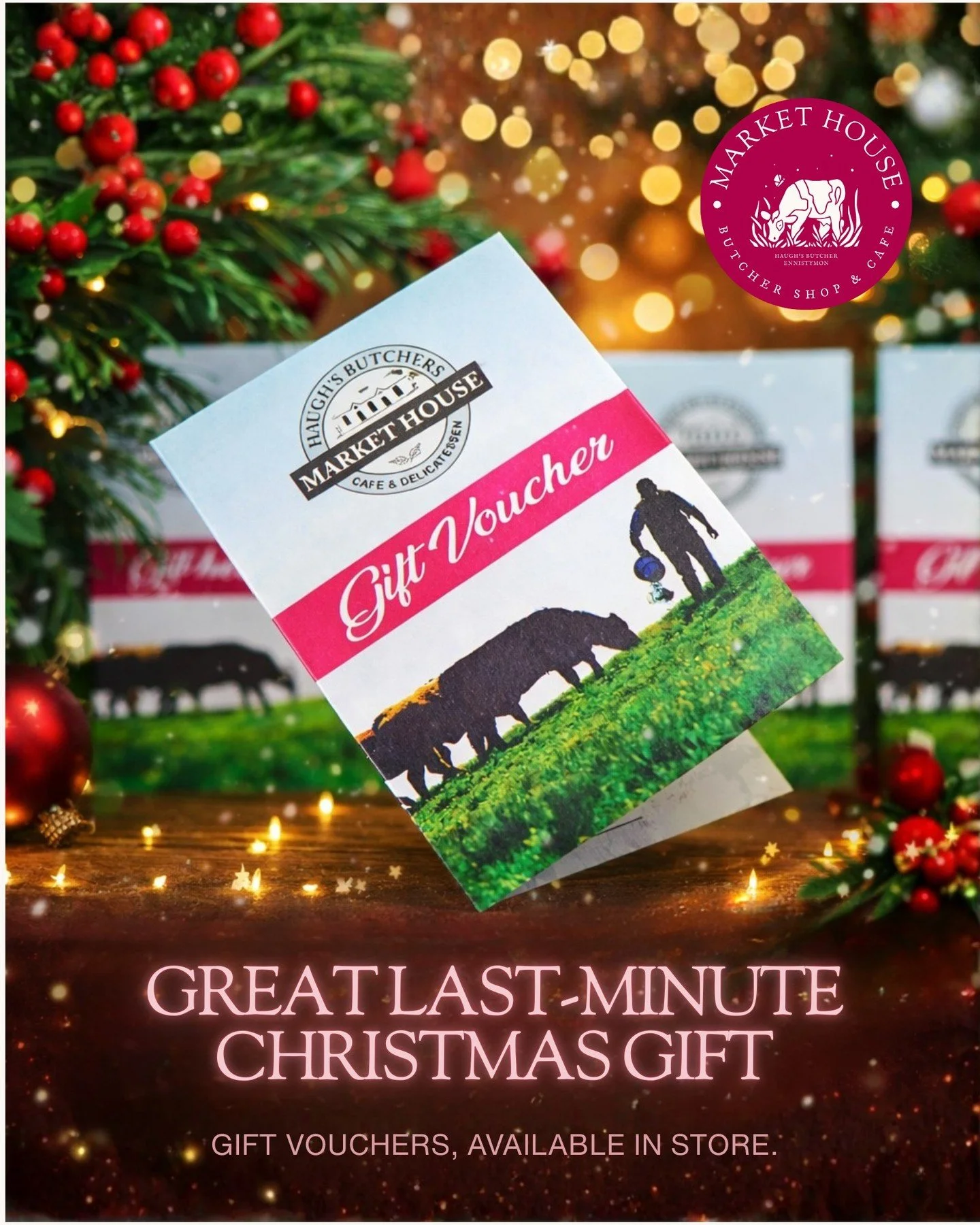 Still looking for a Christmas gift? A Market House gift voucher is a lovely last-minute option no stress, no guessing, just good food.