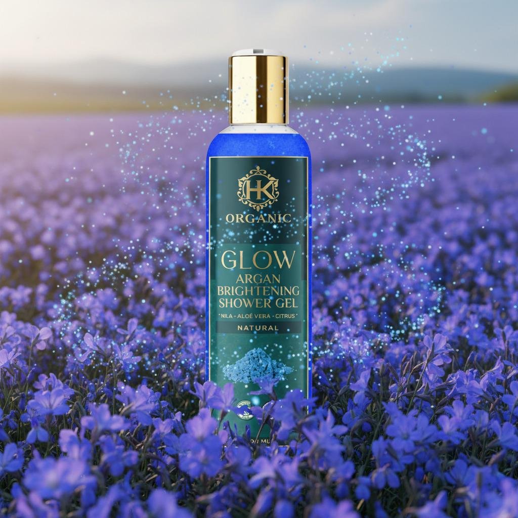 HKOrganic Glow Argan Brightening Shower Gel – 200ml: