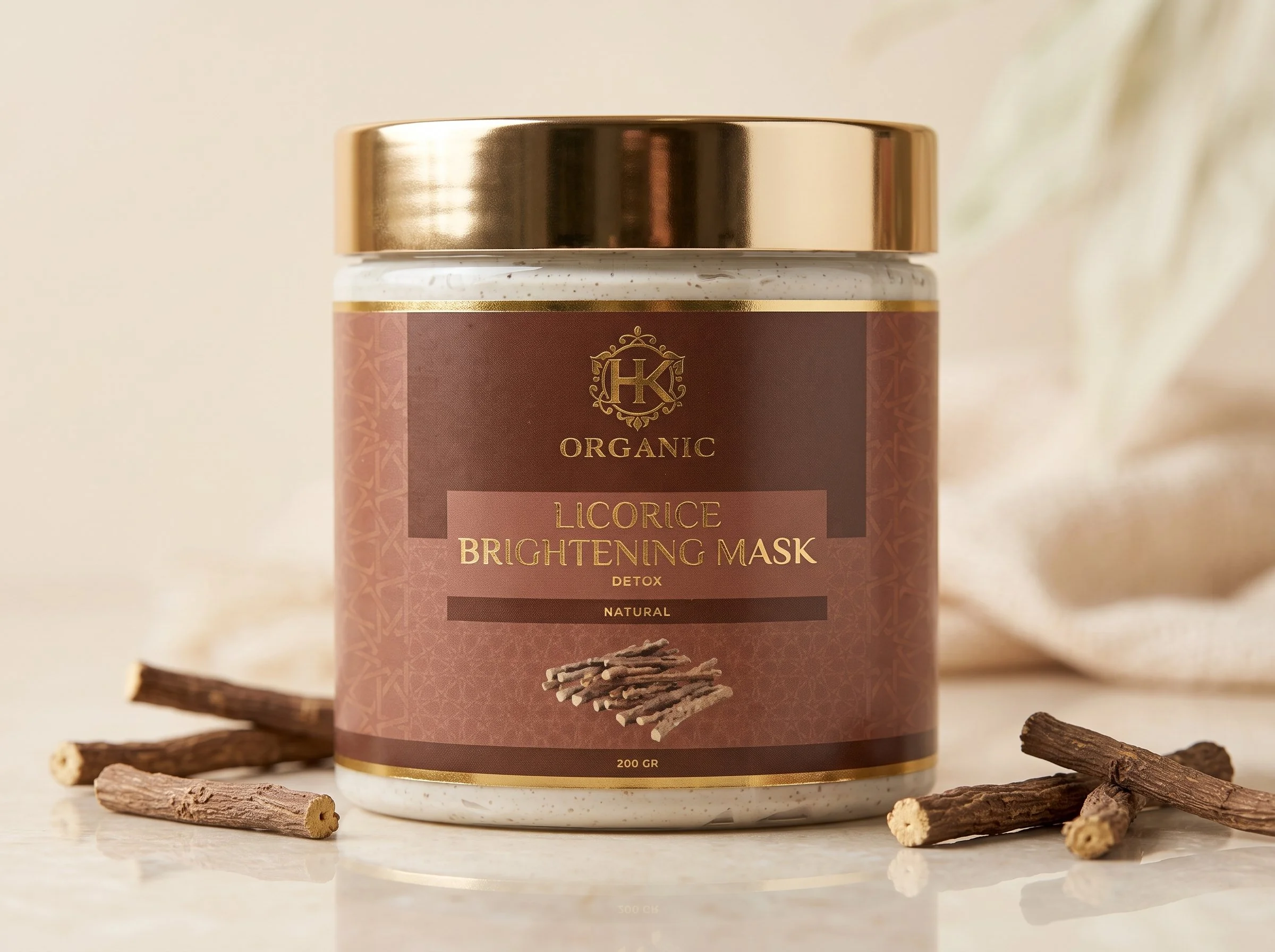 Licorice Brightening Mask – 200g