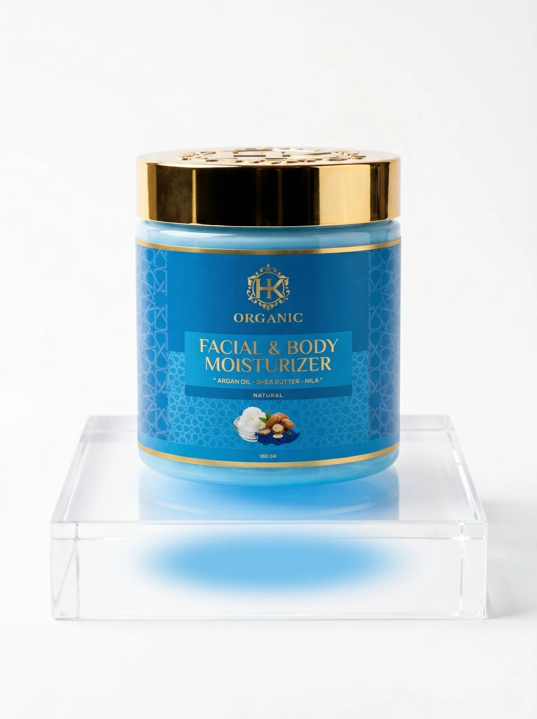 Blue Nila Face & Body Moisturiser – 160g