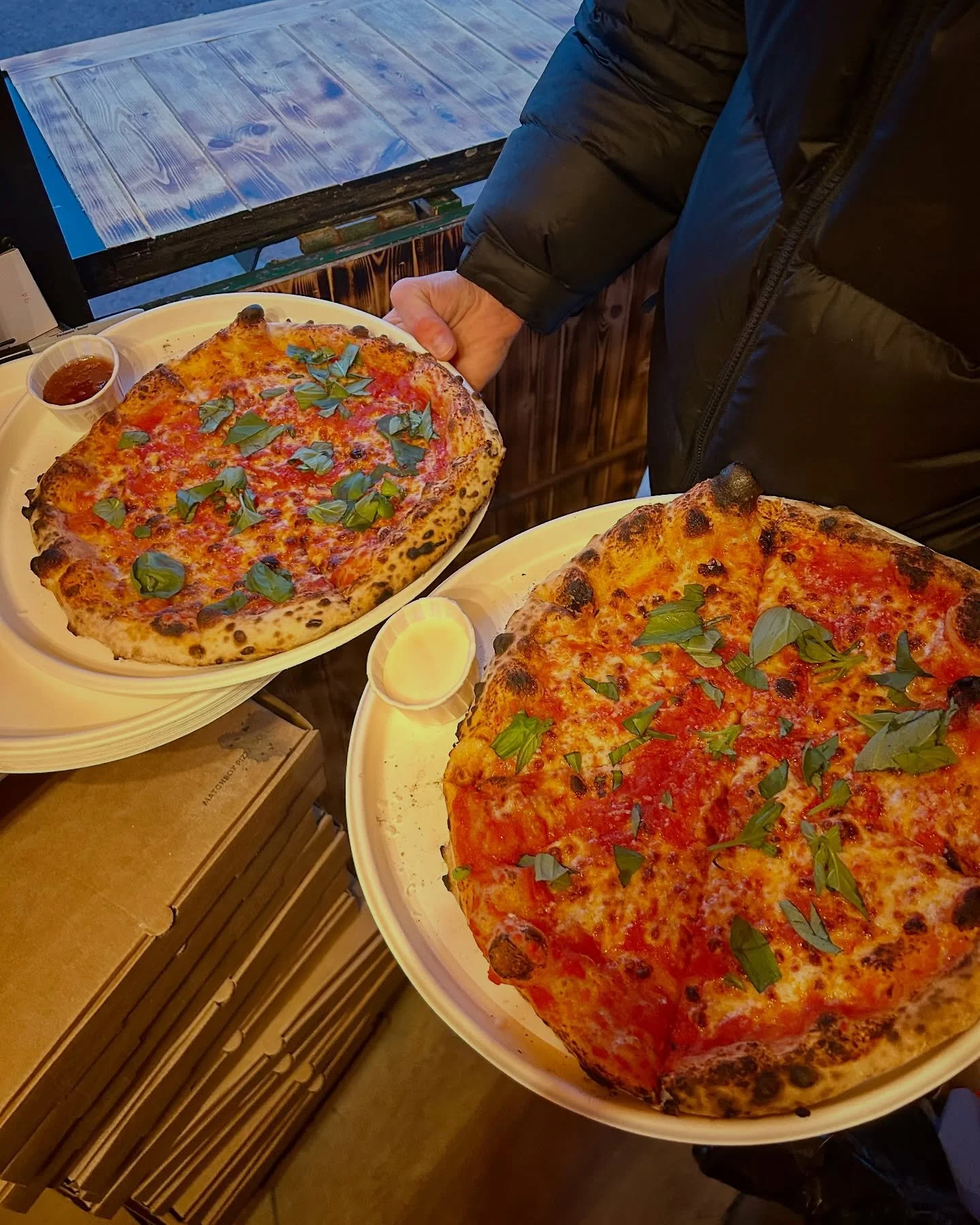 Longer days, warmer nights, and pizza that just hits different.

#gozneydome #cooking #foodie #foodies #pizza #pizzas #pizzatime #mobilepizza
#pizzalover #pizzapizzapizza #pizzanapoletana #pizzalovers #smallbusiness #streetfood #pizzastreetfood #food