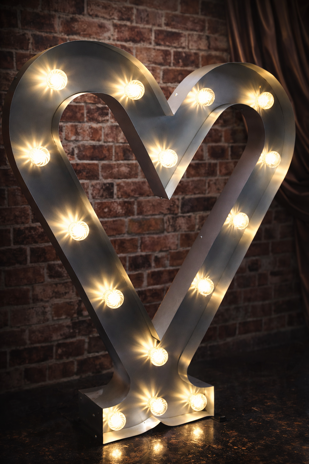 light up letters event hire