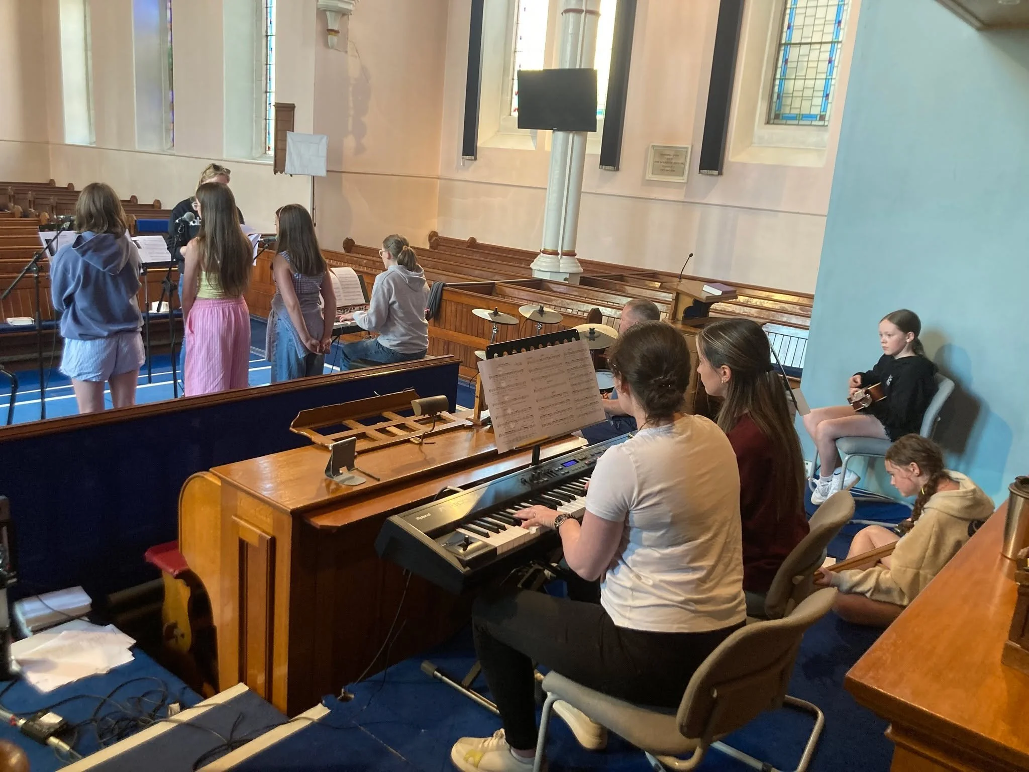 Worship Academy is back on Wednesday 2:00 - 4:00pm for year 8s upwards.
All welcome at Session 2, even if you couldn't make it today.