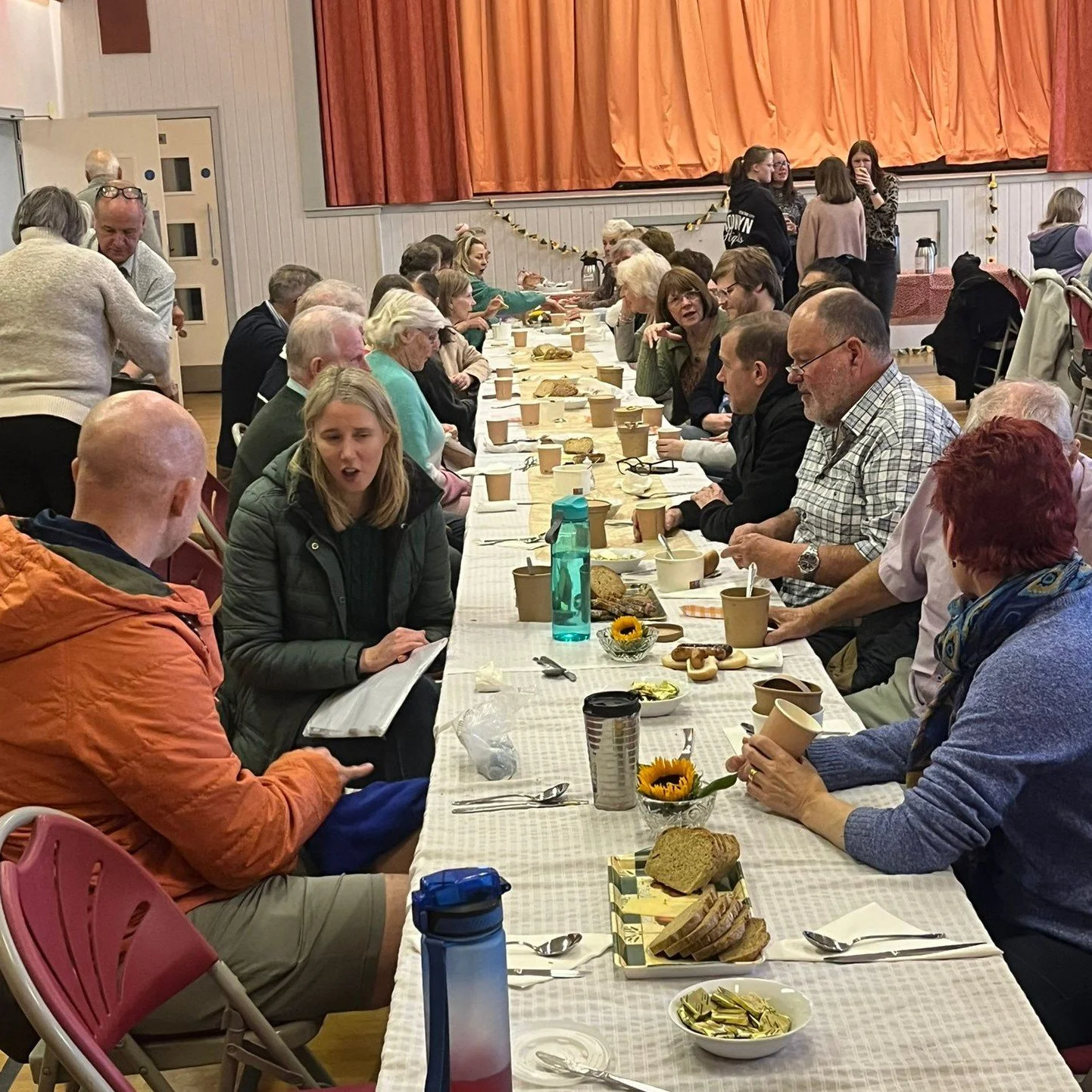 Good times together after our service this morning, celebrating God's faithfulness for another year...😃
Donations to Harvest for the Hungry can be made in cash, using the envelopes in church over the next few Sundays - or online.
More info at thi