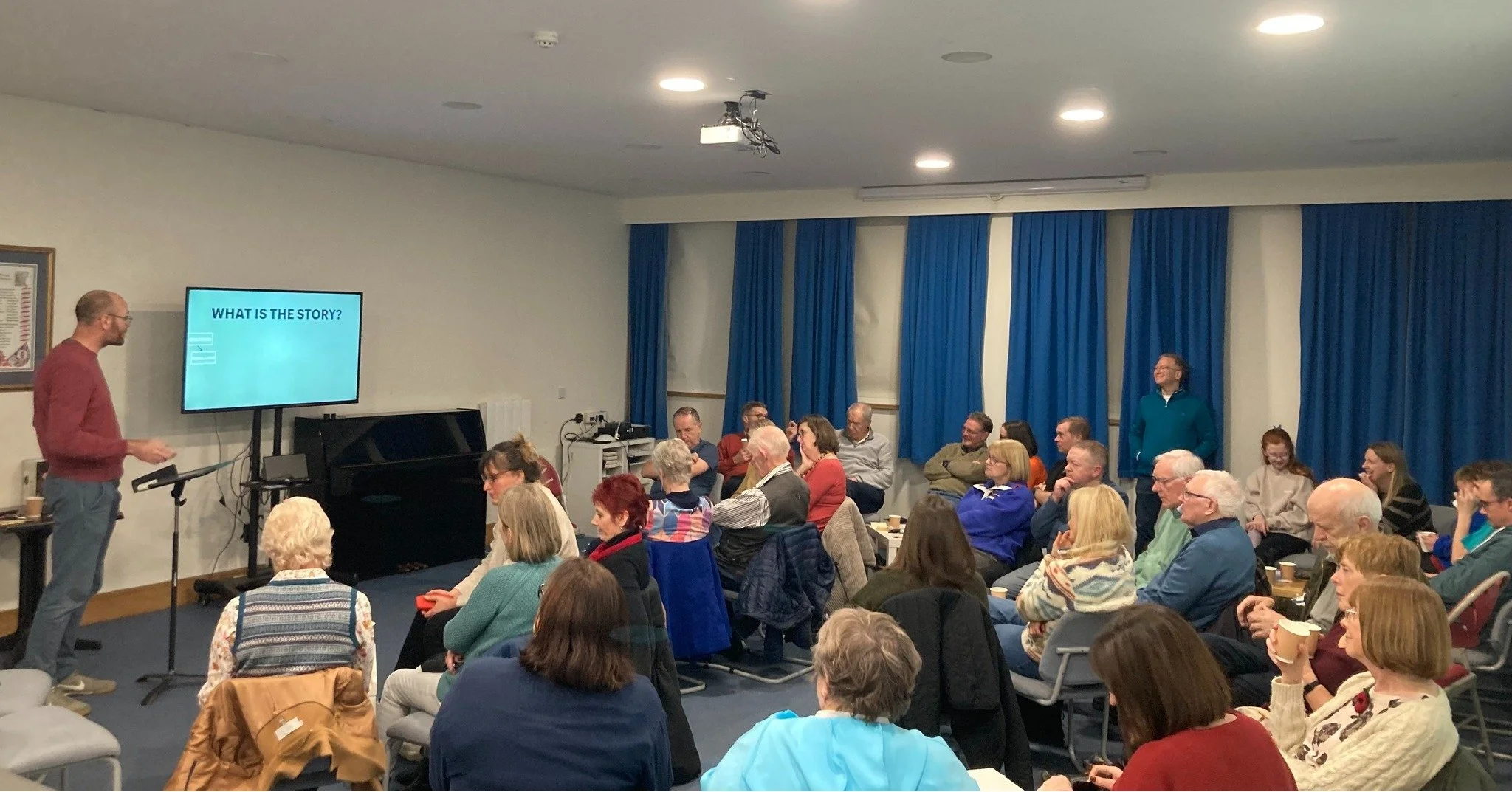 A good start on Sunday evening to getting beneath the surface of the bible's foundational origin stories.

This Sunday evening (16th) we look at the biblical themes, 'Redeemed and Restored' - 6:30pm in the Coffee Bar in the halls suite.

&quot;All of