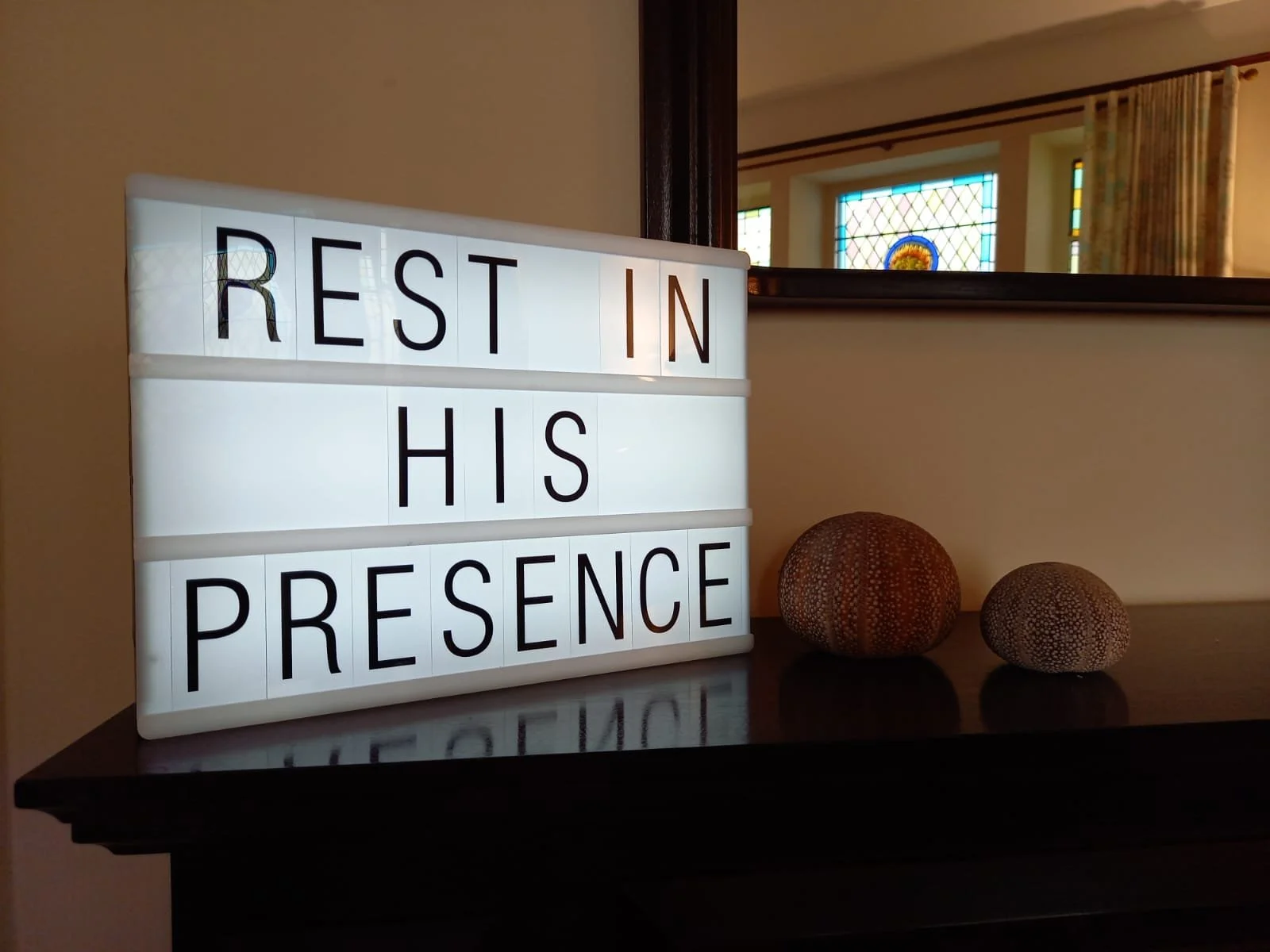 Church - and the Prayer Room - are open again this morning and tomorrow (10:00AM - 1:00PM) for any who need to take some time to slow down.