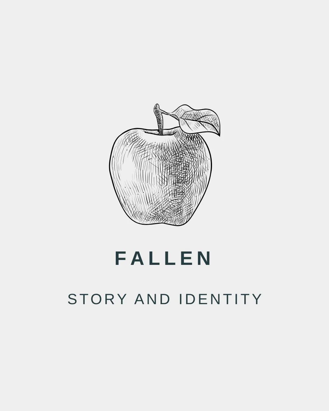 Tomorrow Stephen will be helping us to explore what it means to be 'fallen'.

See you 10:30AM