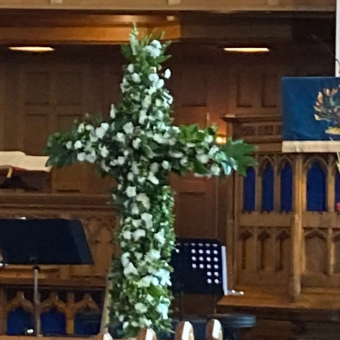 This morning we celebrated together the new life and living hope that is ours because Jesus is risen!

After Easter we'll be exploring together parts of Scripture that help us to walk in the new life that we have.

Have a great Easter break!