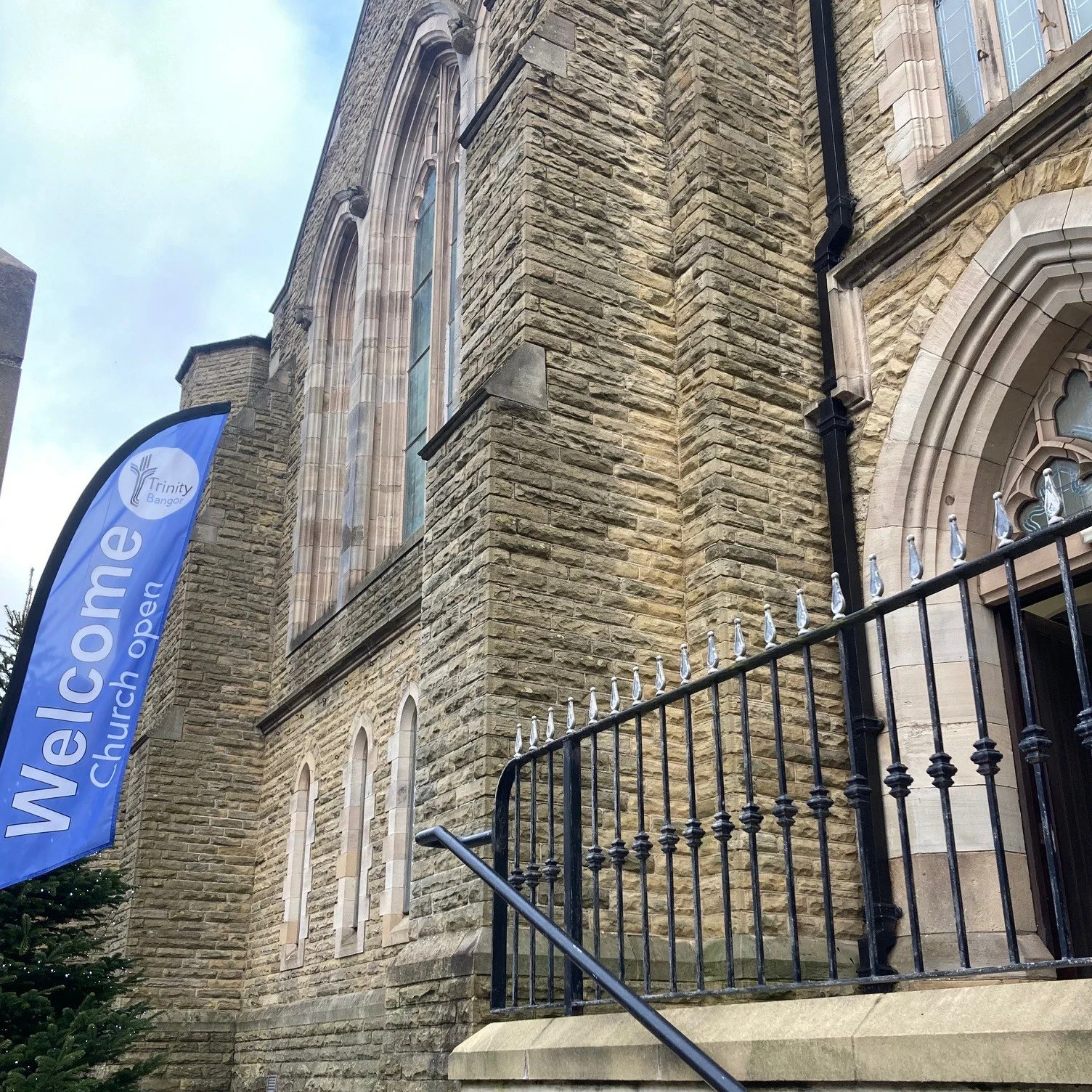 People have come in to Open Church
for a warm place (or, in the summer, a cool place...) to be,
out of curiosity about church buildings in general or Trinity in particular,
to find a quiet place to reflect for a while,
for company,
because they're wo