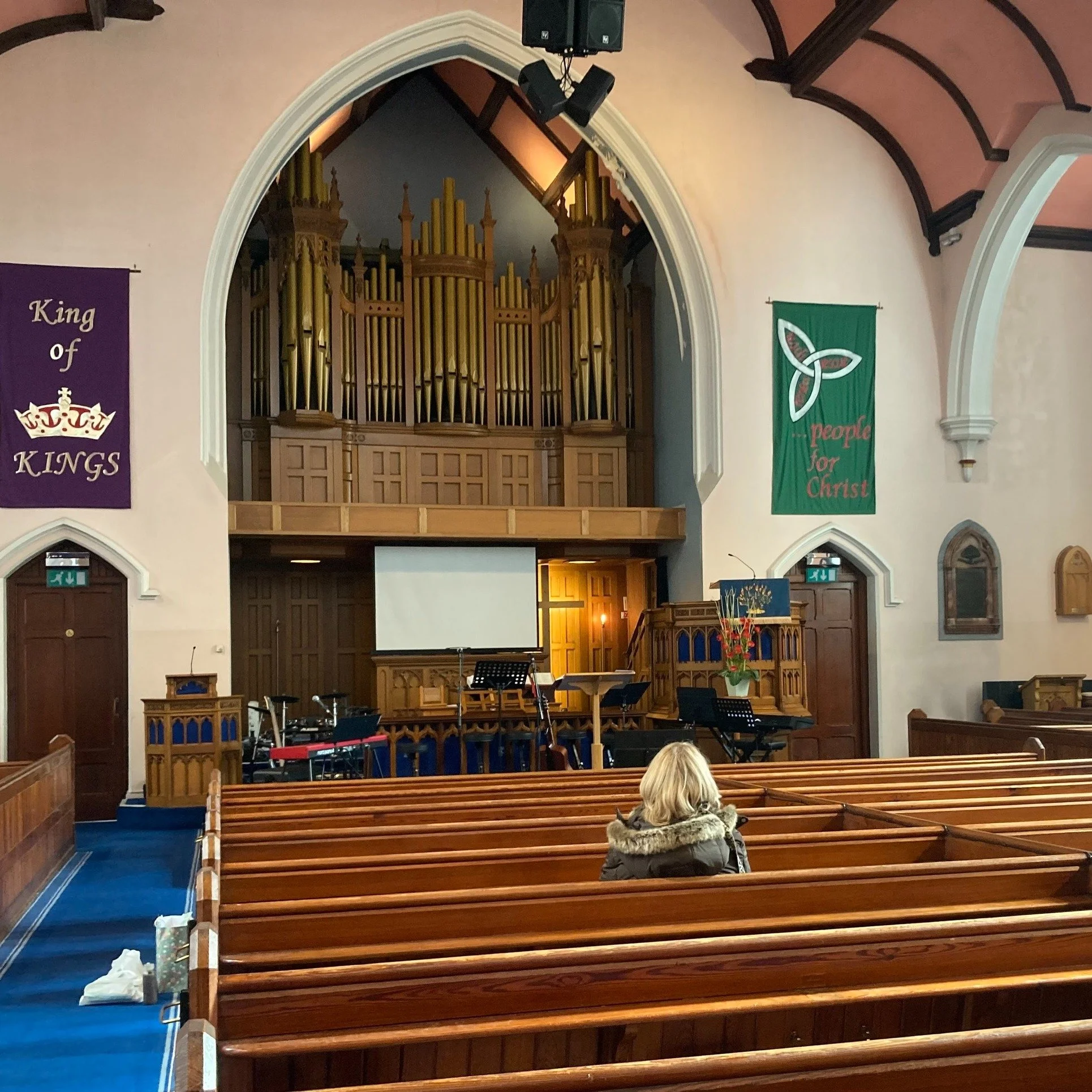 For any who would like space to take a pause... church is open:
Wednesday &amp; Thursday 10:00am - 1:00pm.