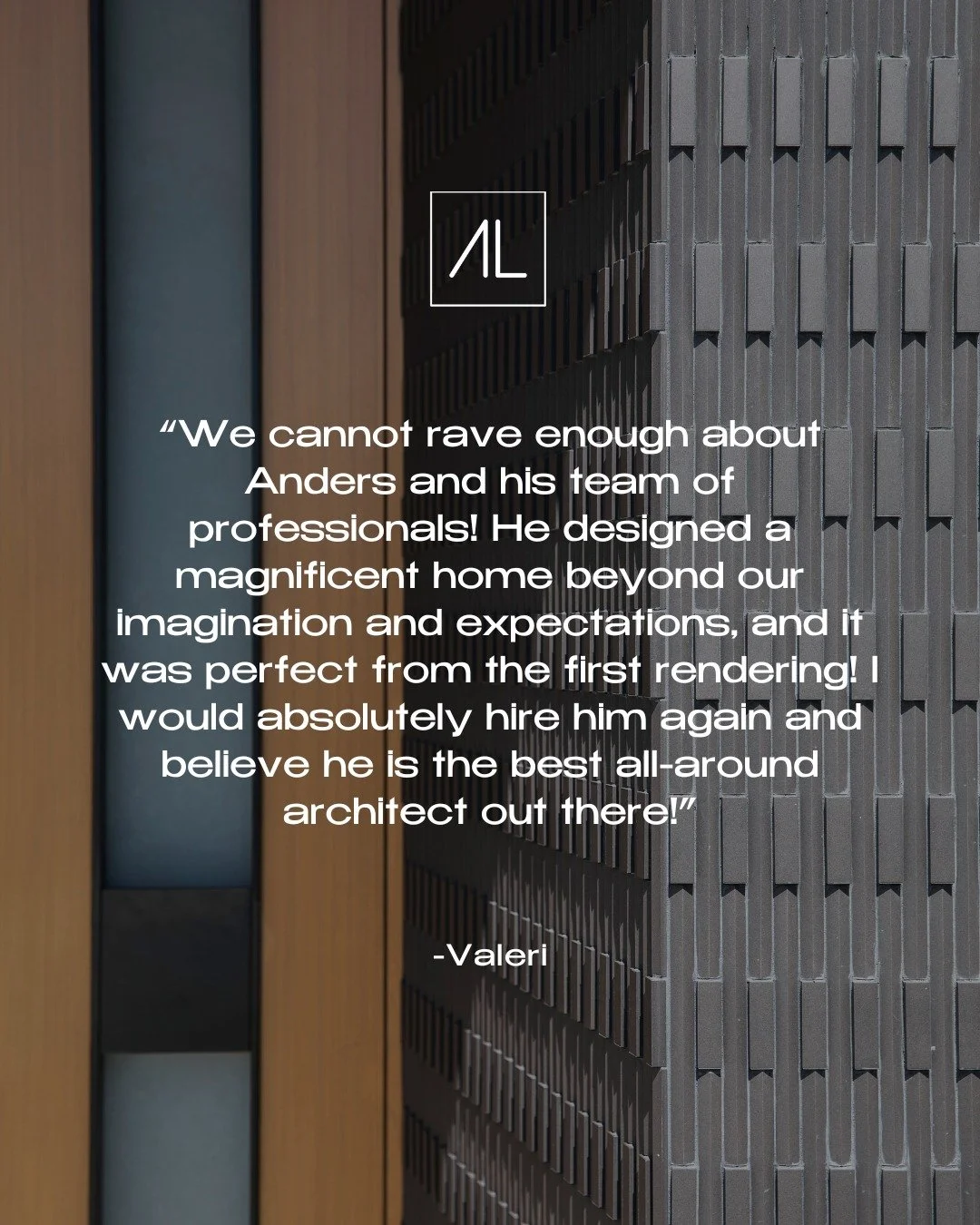 We love hearing feedback like this! Designing homes beyond imagination is what drives us. Thank you to our amazing clients for trusting us with your homes.

#AndersLasaterArchitects
#ExceptionalLiving
#LagunaBeachArchitecture
#OrangeCountyHomes
#Luxu
