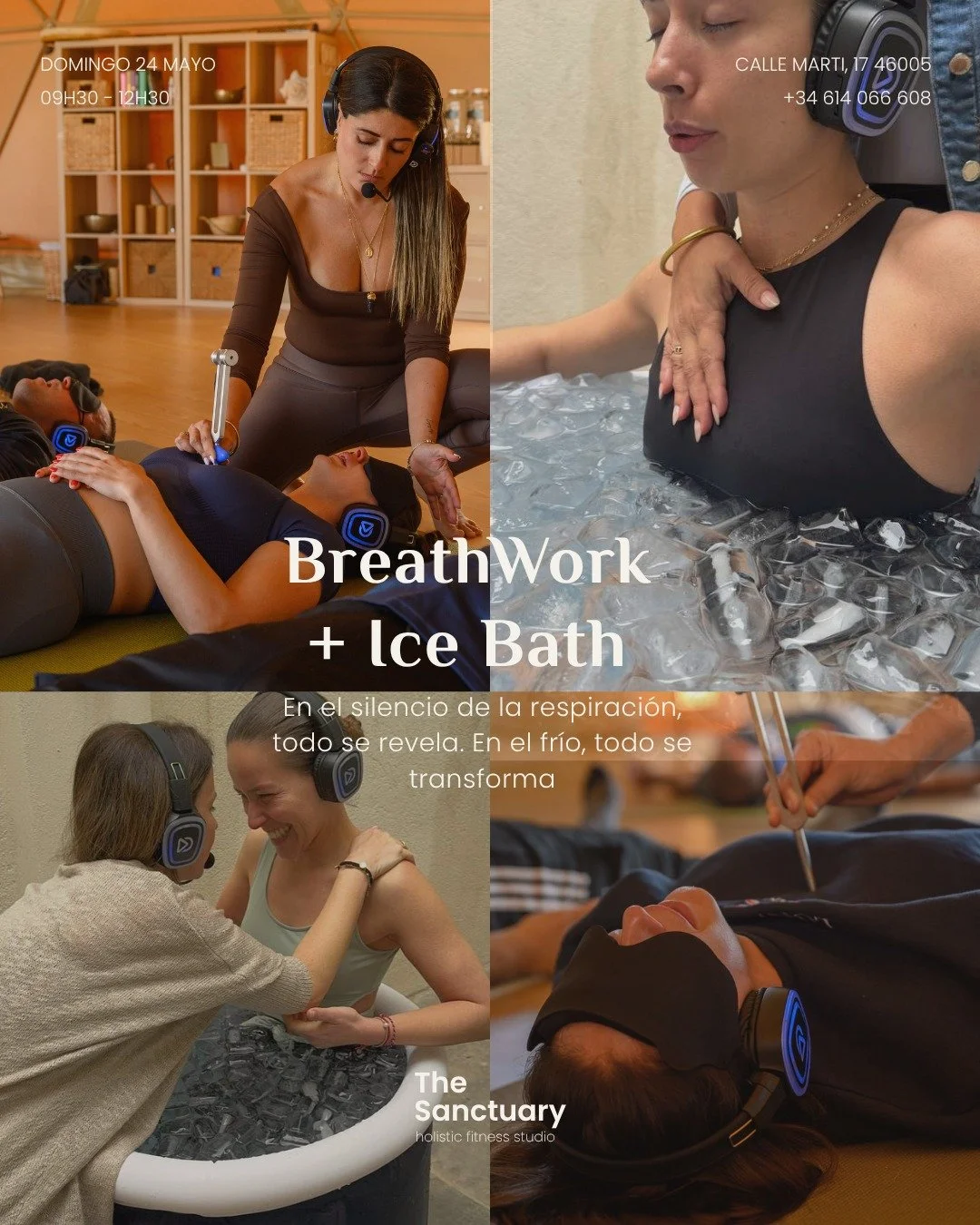 Marzo pas&oacute;.
Y quien estuvo sabe que algo en ellos cambi&oacute; para siempre.

Volvemos el Doming 24 de Mayo en The Sanctuary, Valencia. Y las plazas ya se est&aacute;n yendo.

Es un Domingo por la ma&ntilde;ana. Llegas y la sala ya tiene una 