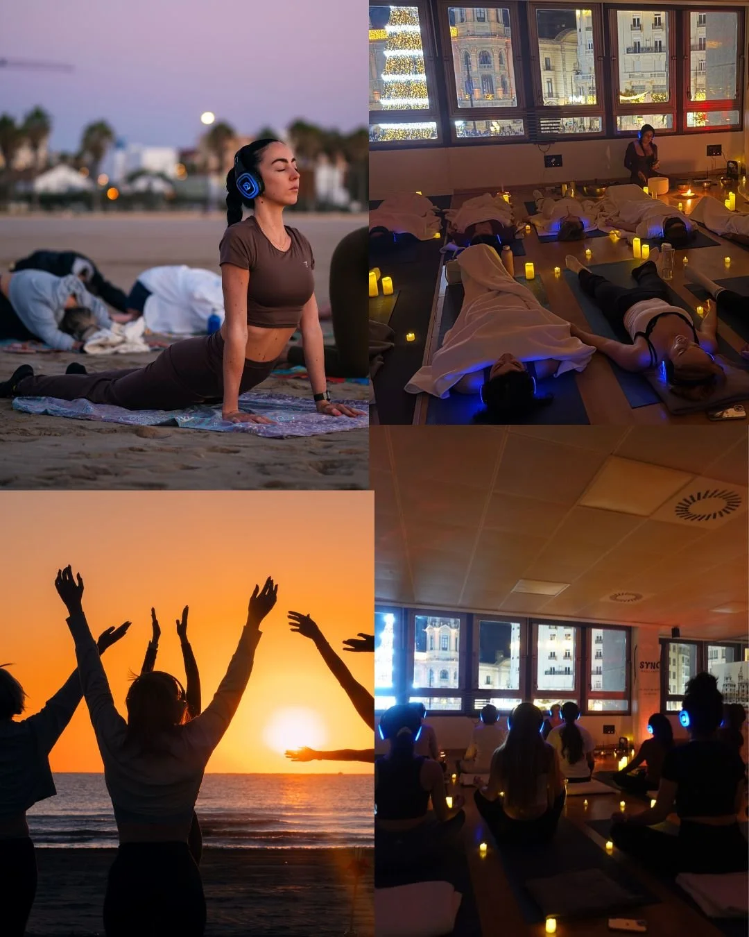 FLOW IMMERSION &mdash; Vinyasa Experience

📍 Centro Shambala
🕣 Todos los mi&eacute;rcoles &mdash; 20:45

Esto no es una clase normal de yoga.
Es una experiencia inmersiva total. Es volver a t&iacute; a trav&eacute;s de meditaci&oacute;n, respiraci&