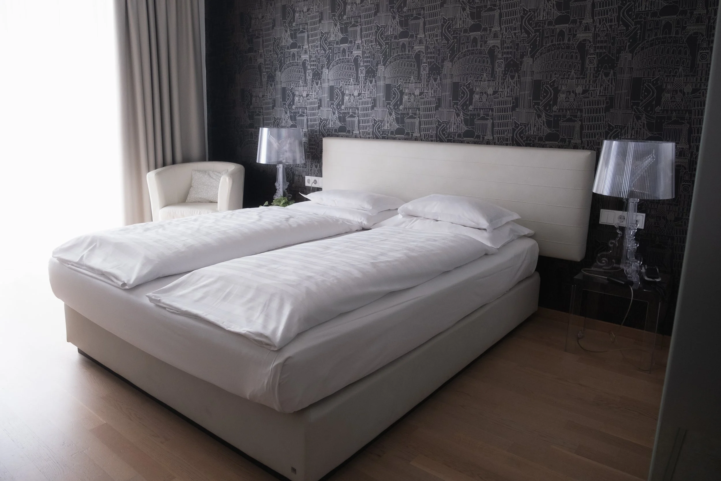 Premium Doppelzimmer mit Balkon im City-Hotel Linz