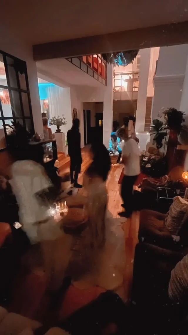 People moving through M8triarch