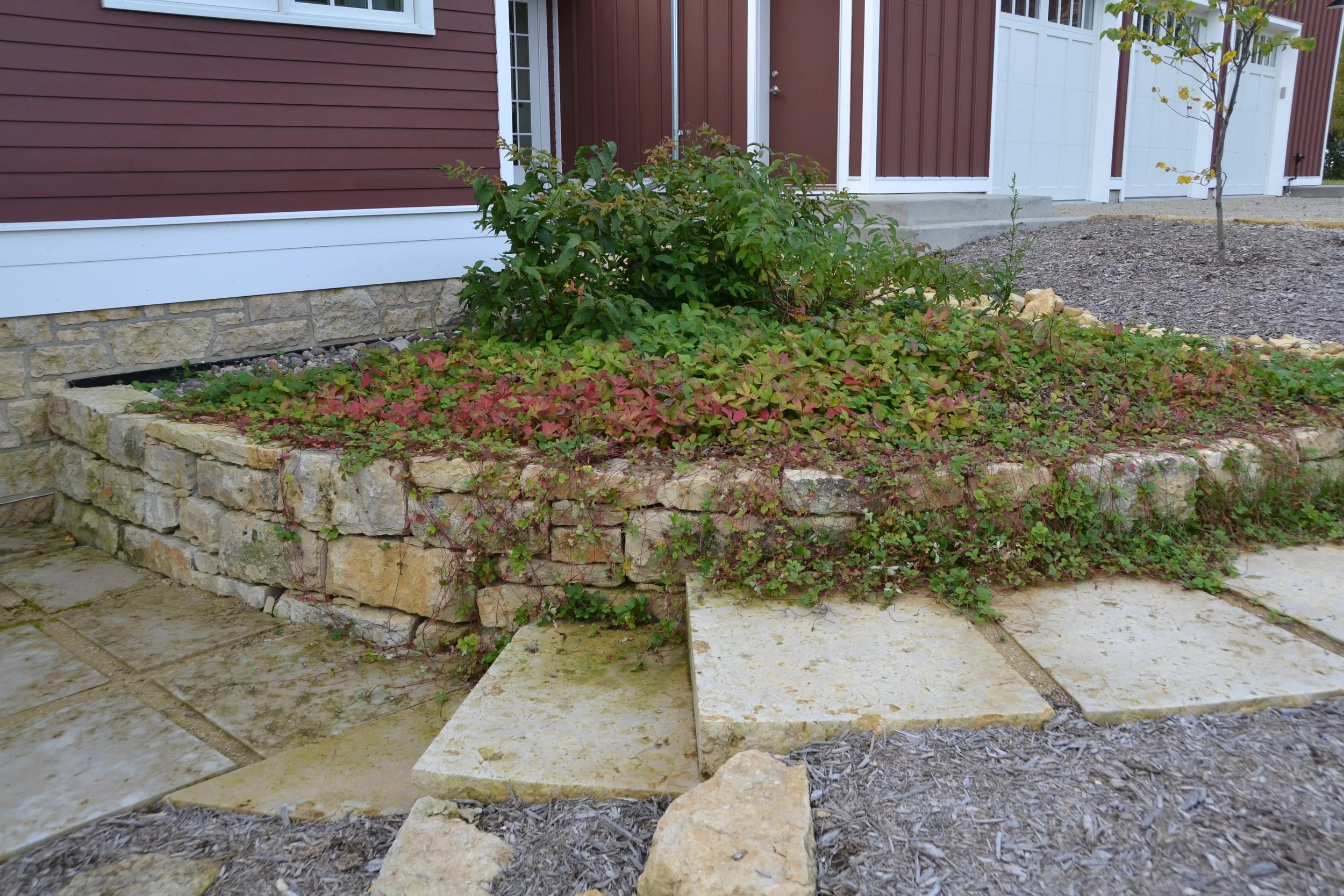 Hardscape Design | Local Material + Plants