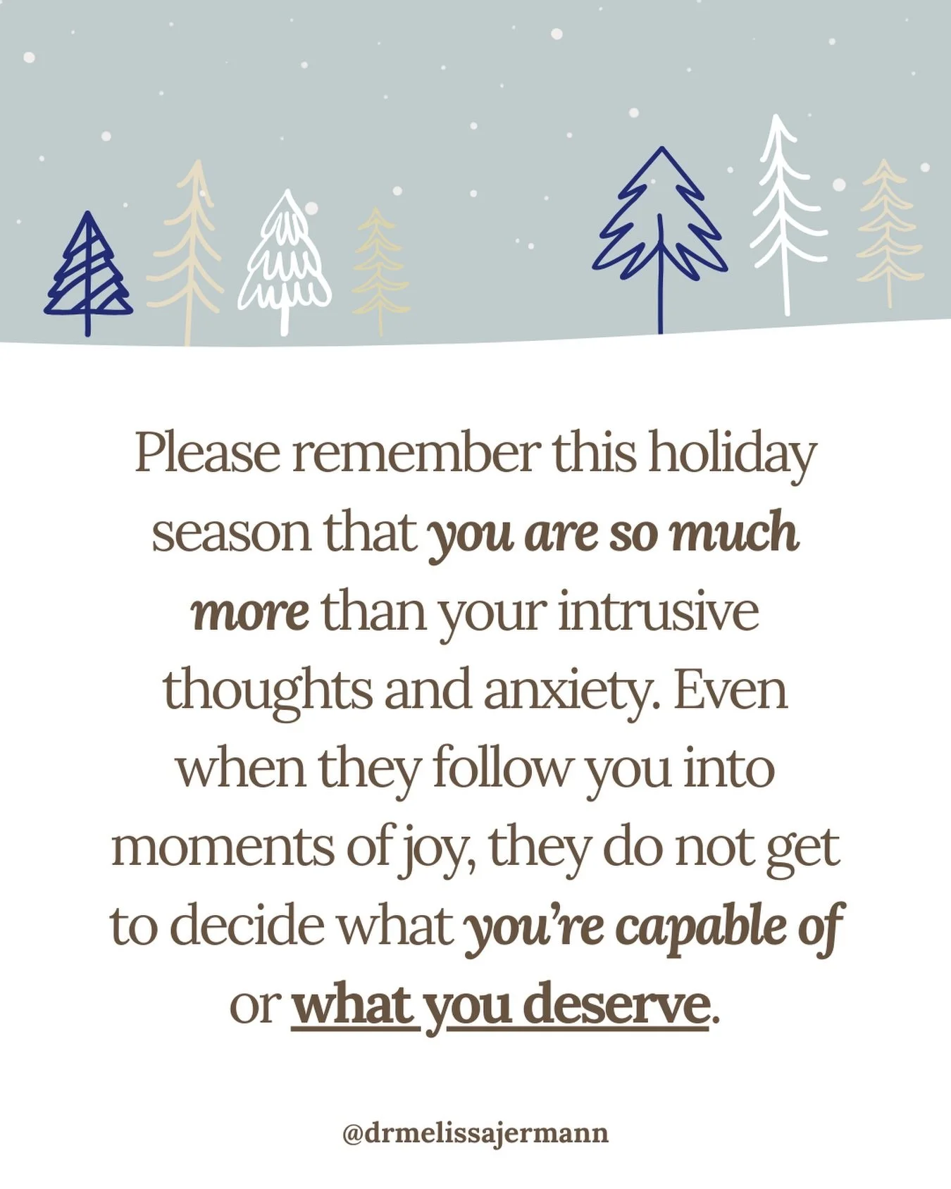 A gentle reminder as we continue into this holiday season ❤️

I will be out of the office starting tomorrow at 11am and will return the morning of the 29th. 

I will be disconnecting from this platform to rest and spend time with loved ones. 

The ho