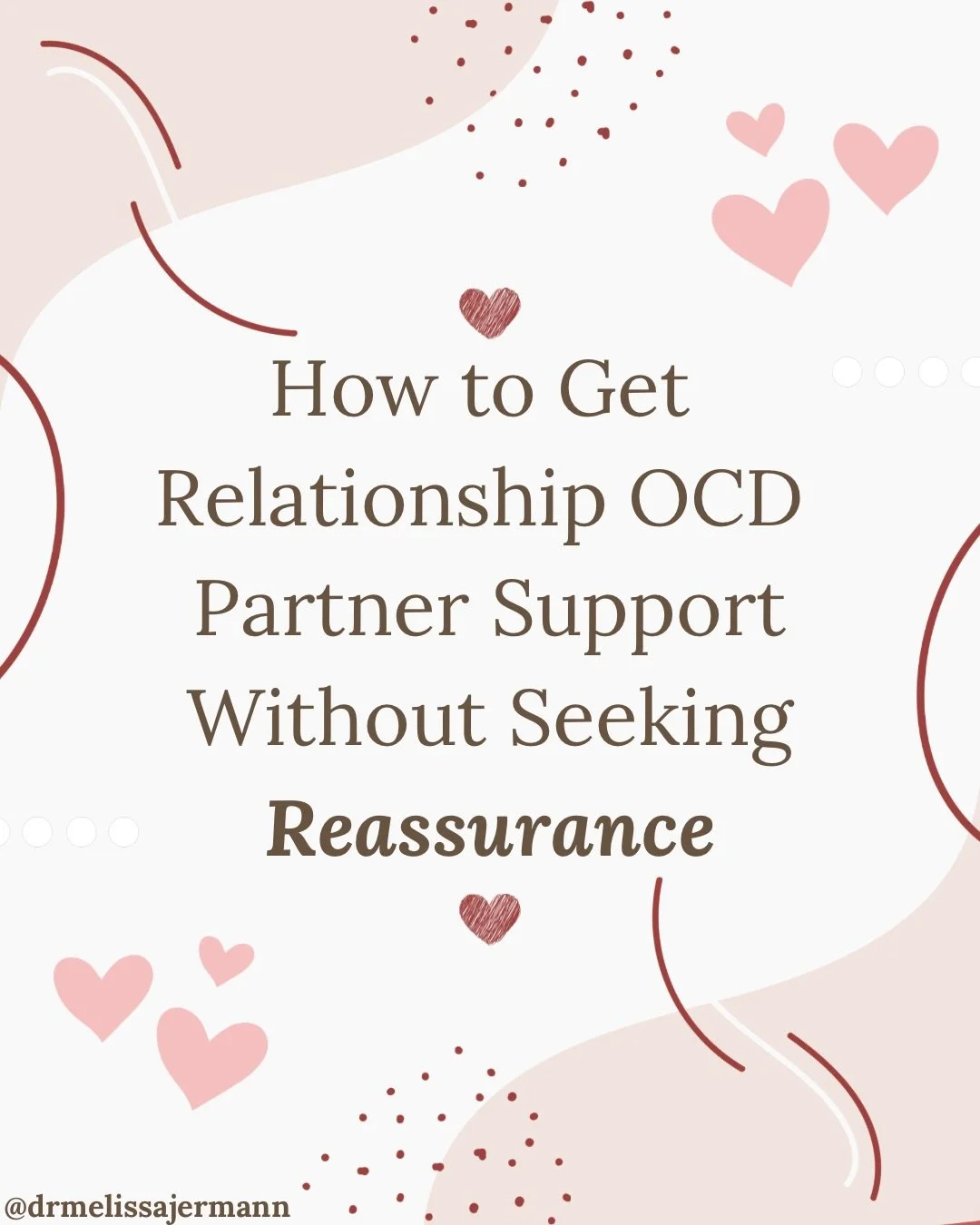 Relationship OCD can be so tough to navigate with a partner, especially during a triggering holiday like Valentine&rsquo;s Day.

The great thing is you can seek support without going against your treatment and seeking reassurance.

Here are some exam