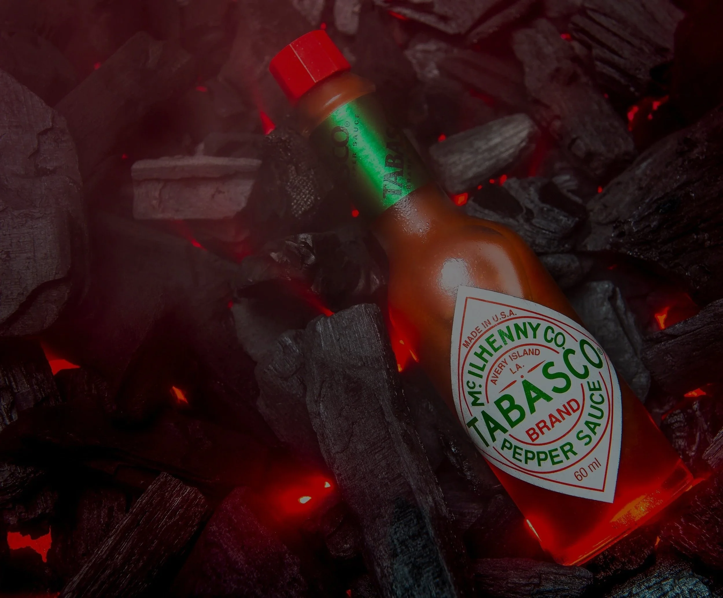 Photo publicitaire réalisée pour une marque de Tabasco.