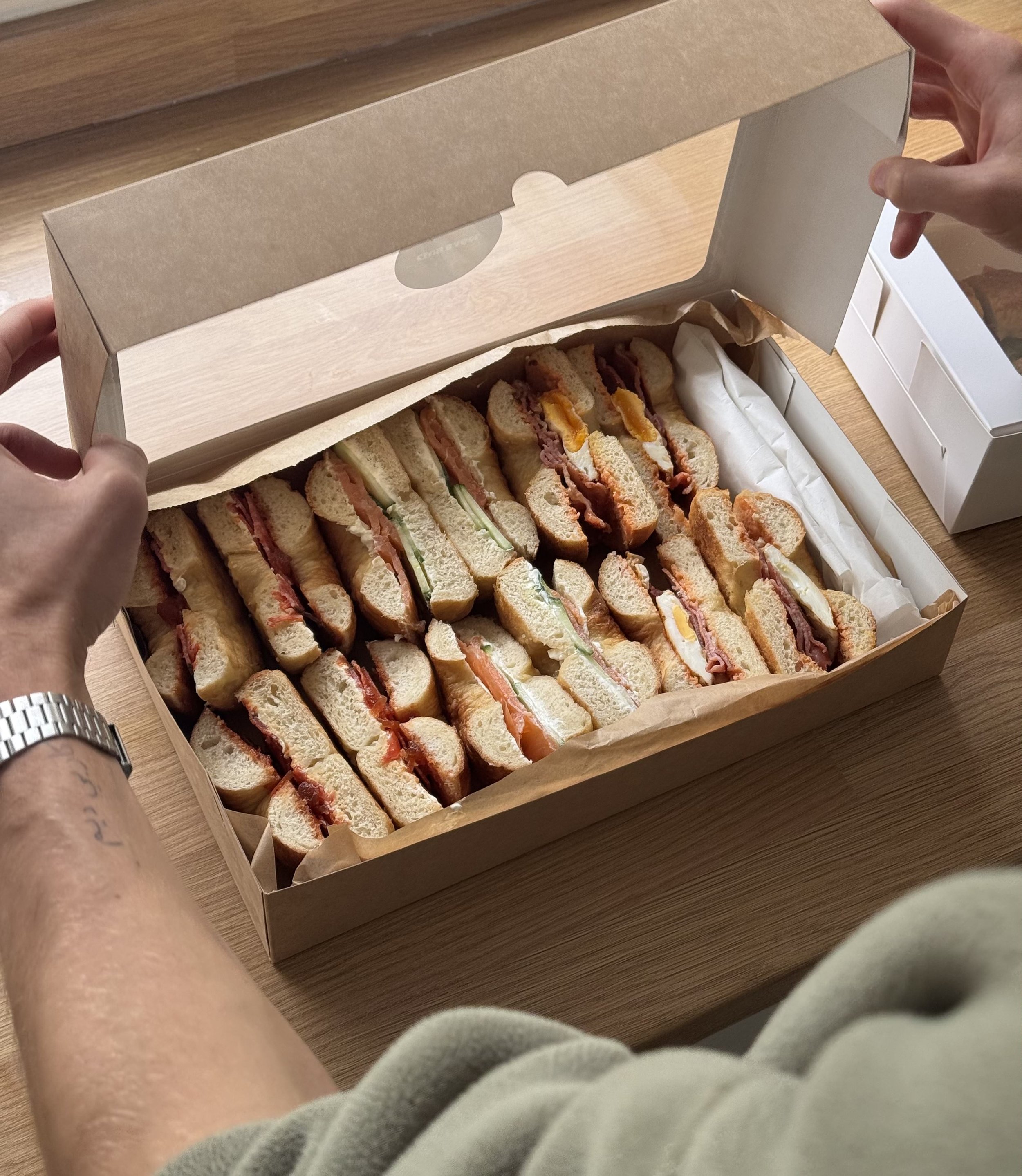 Custom Bagel Box of 6