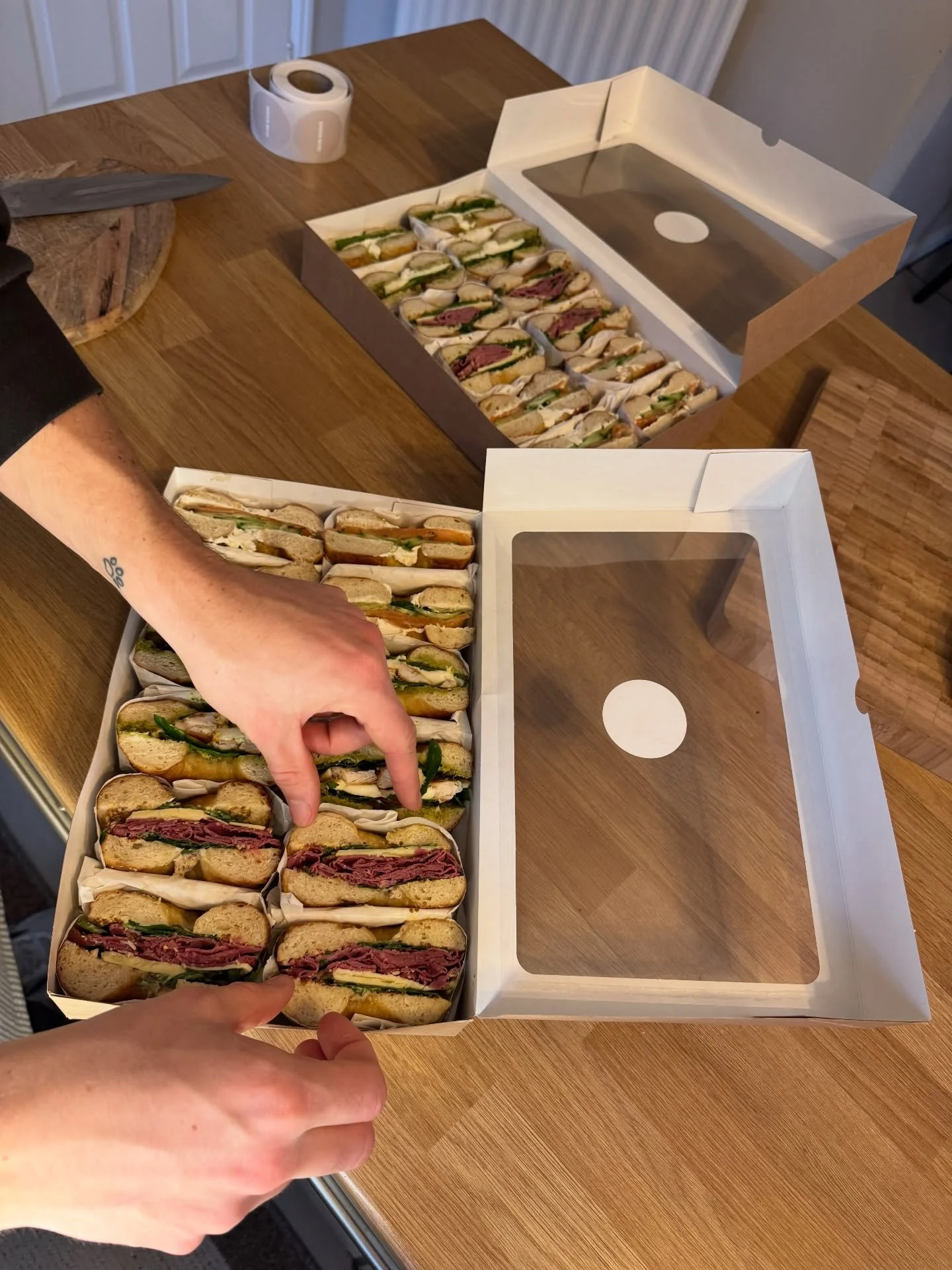 Busy start to the week in the kitchen! 🥯👨🏻&zwj;🍳 

#homemade #bagels #healthy #lunch #northampton