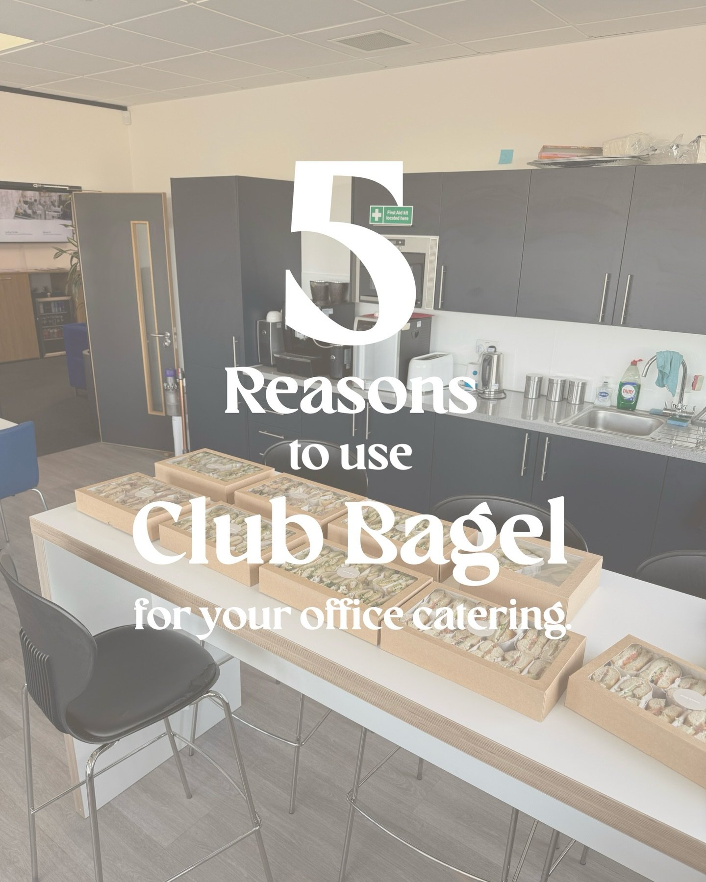 Just a few reasons to use Club Bagel for your next lunch or office catering 🥯 ✅

#homemade #bagel #northamptonshire #food #lunchideas