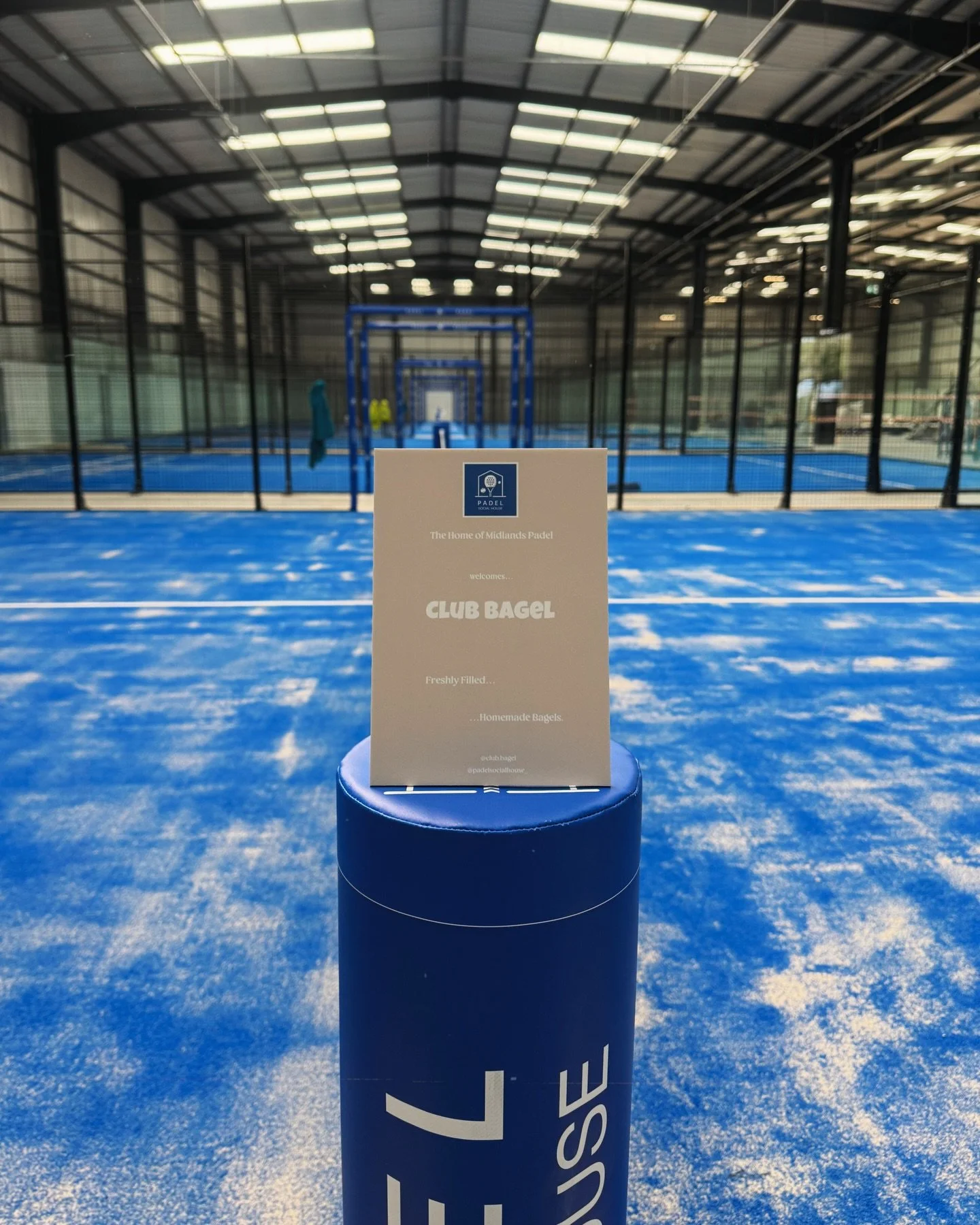 We are excited to announce that Club Bagel will be supplying bagels for @padelsocialhouse_ members opening Easter weekend!

So after your game of Padel, refuel in the cafe with one of our freshly filled homemade bagels&hellip; 🥯

&hellip; See you on