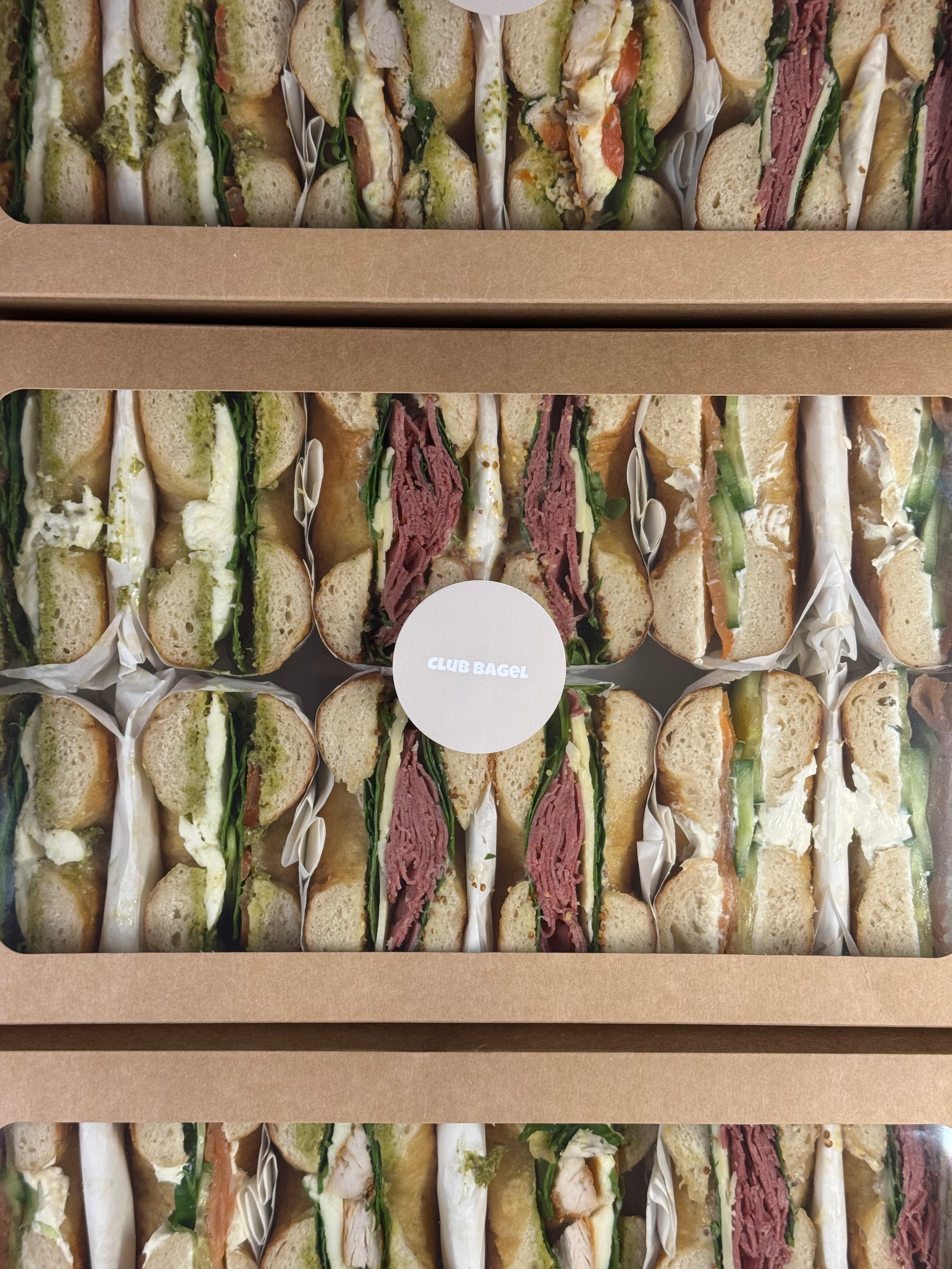 Savoury Bagel Selection Boxes