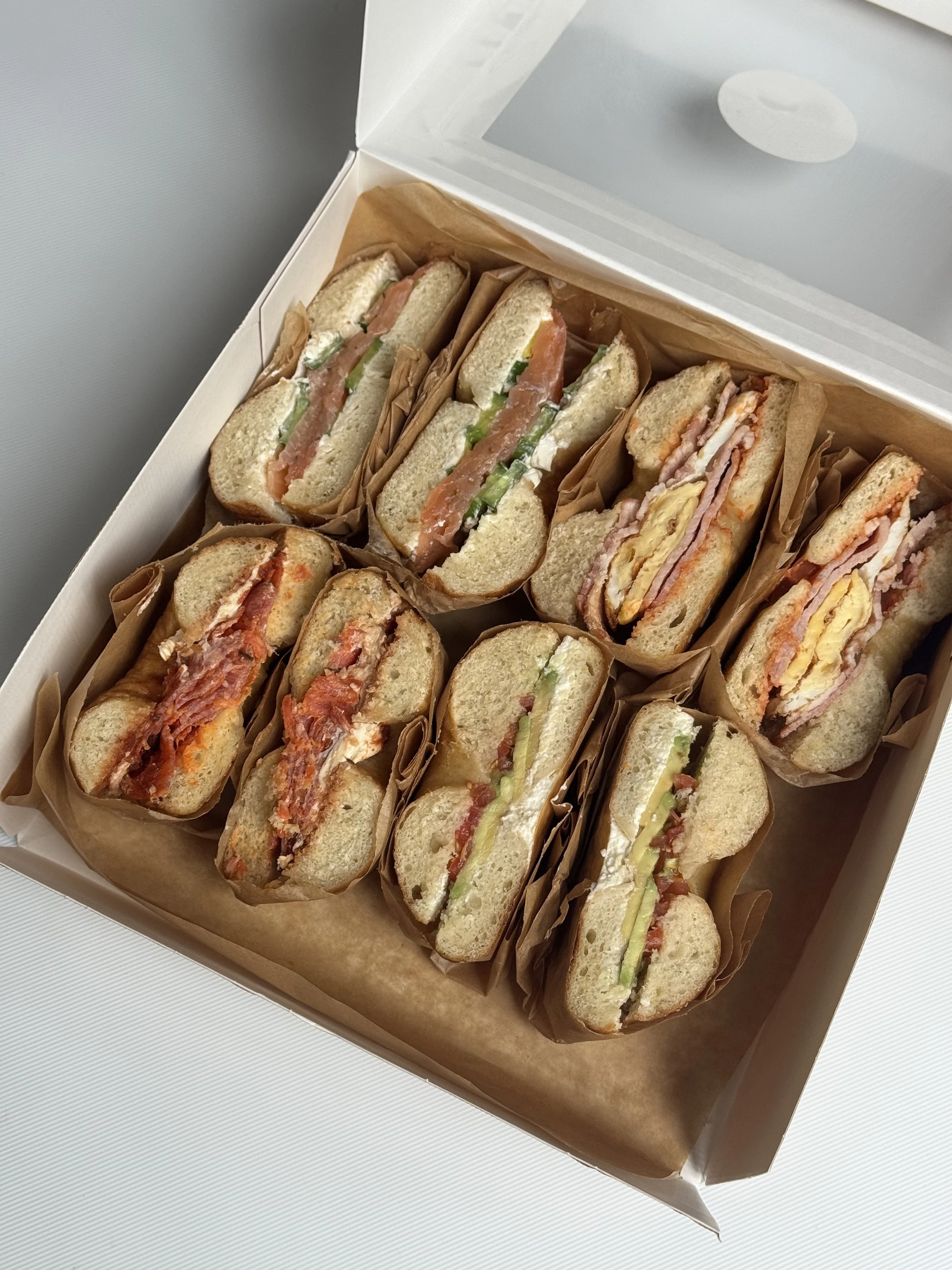 Custom Bagel Box of 4