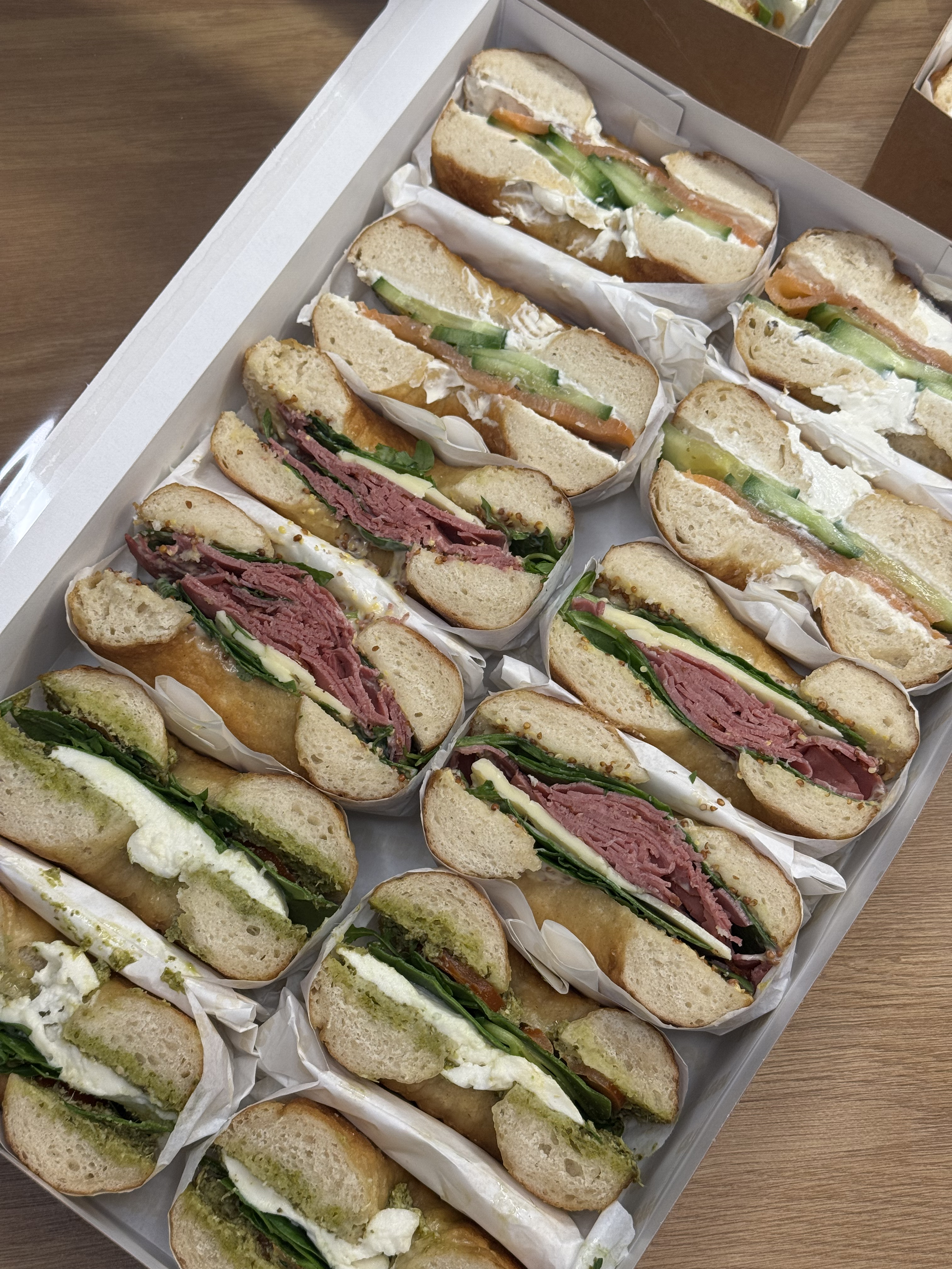 Custom Bagel Box of 6