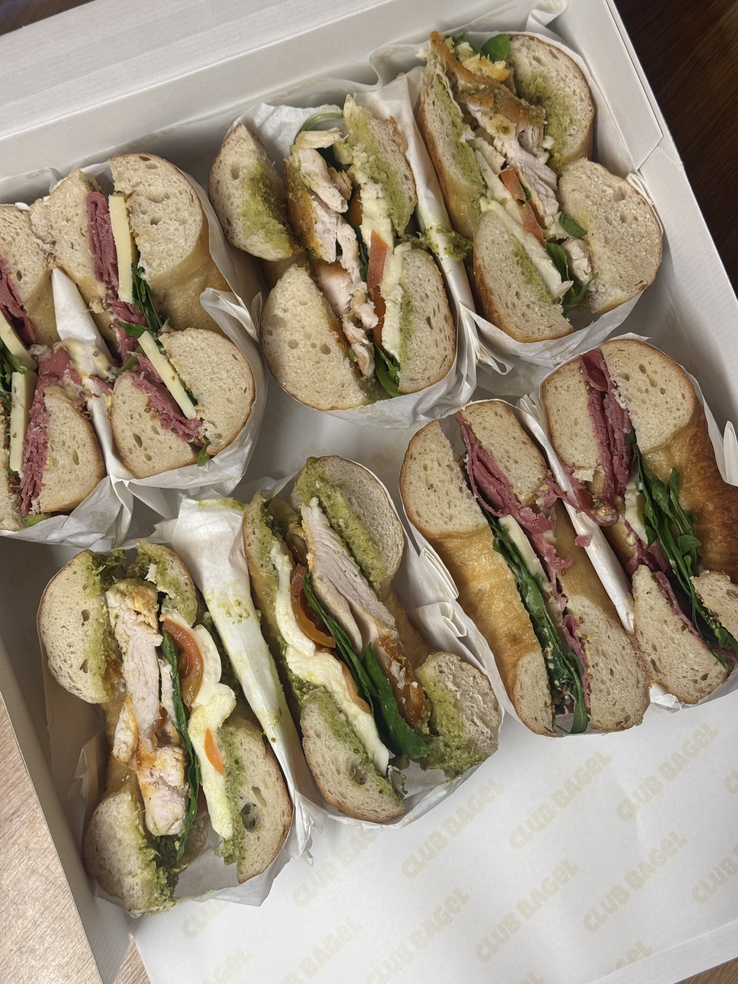 Custom Bagel Box of 4