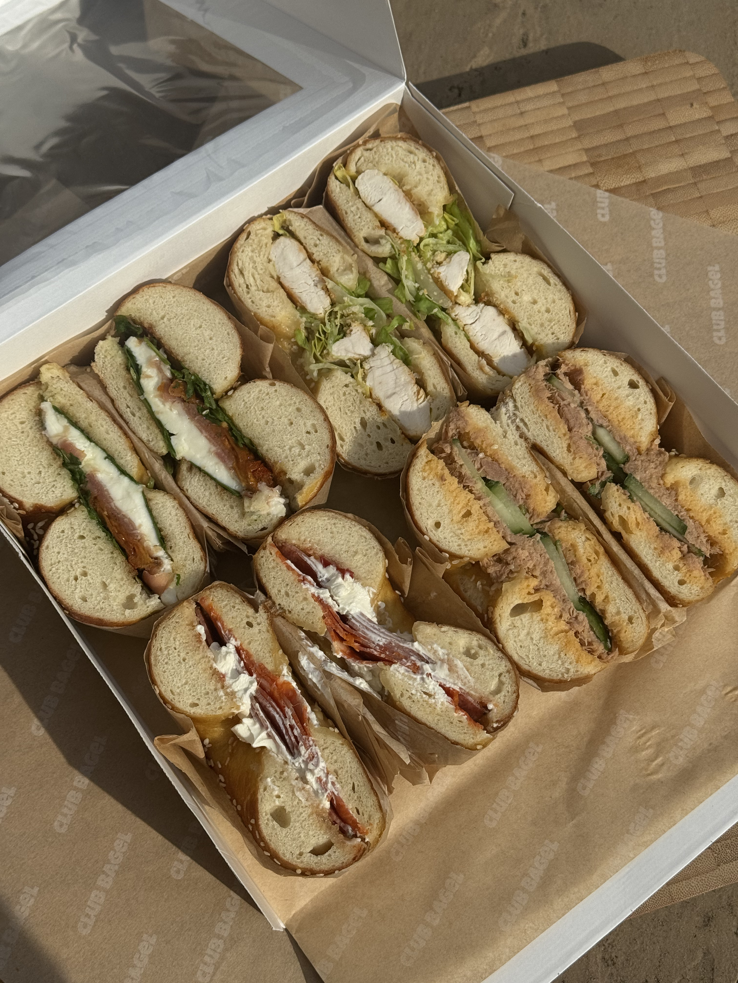 Custom Bagel Box of 4