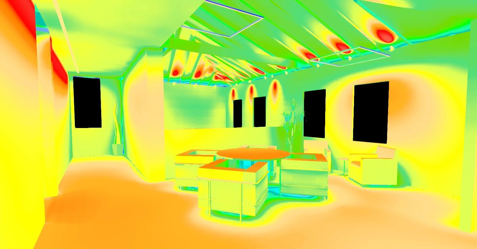 Temperatura de cor iluminacao