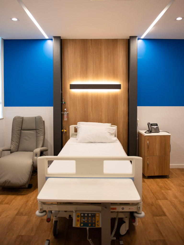 Iluminacao quarto de hospital