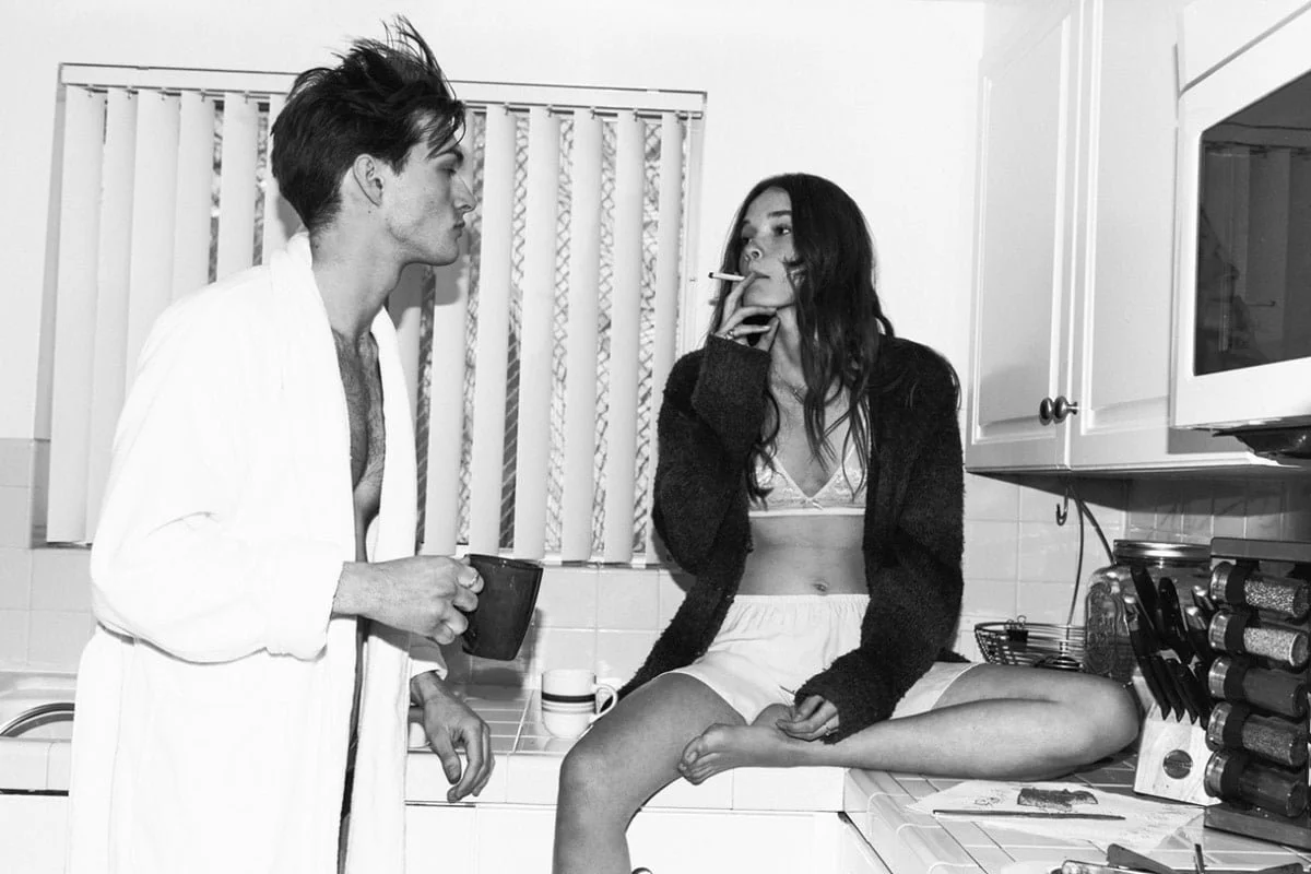 Black and white photograph taken by Raul Romo