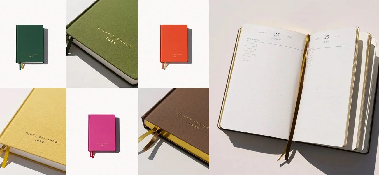 the Azor Diary planners, the perfect gift for yourself. They are classy, locally bound right here in South Africa, and come in so many colours it was hard to choose.