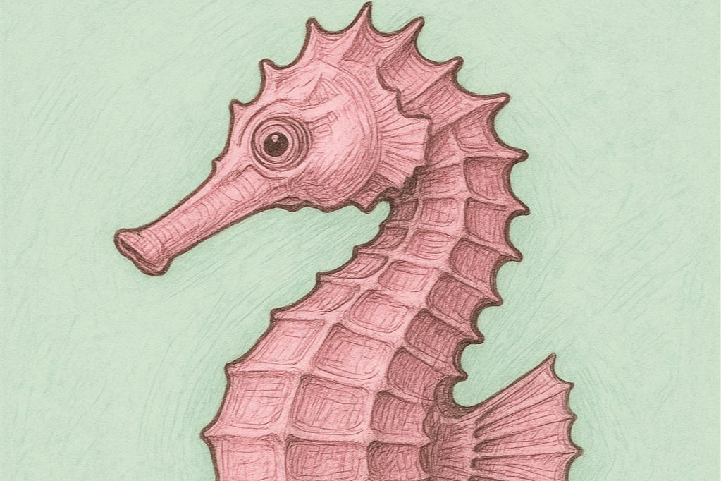 Pink Seahorse