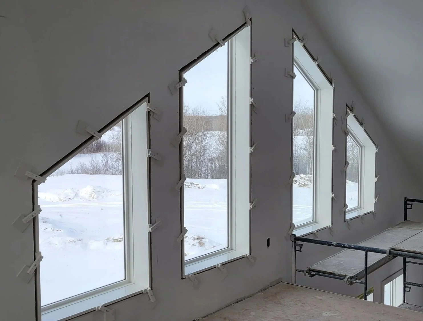 The Window Jamb Extension fills the gap between the window and the interior wall.