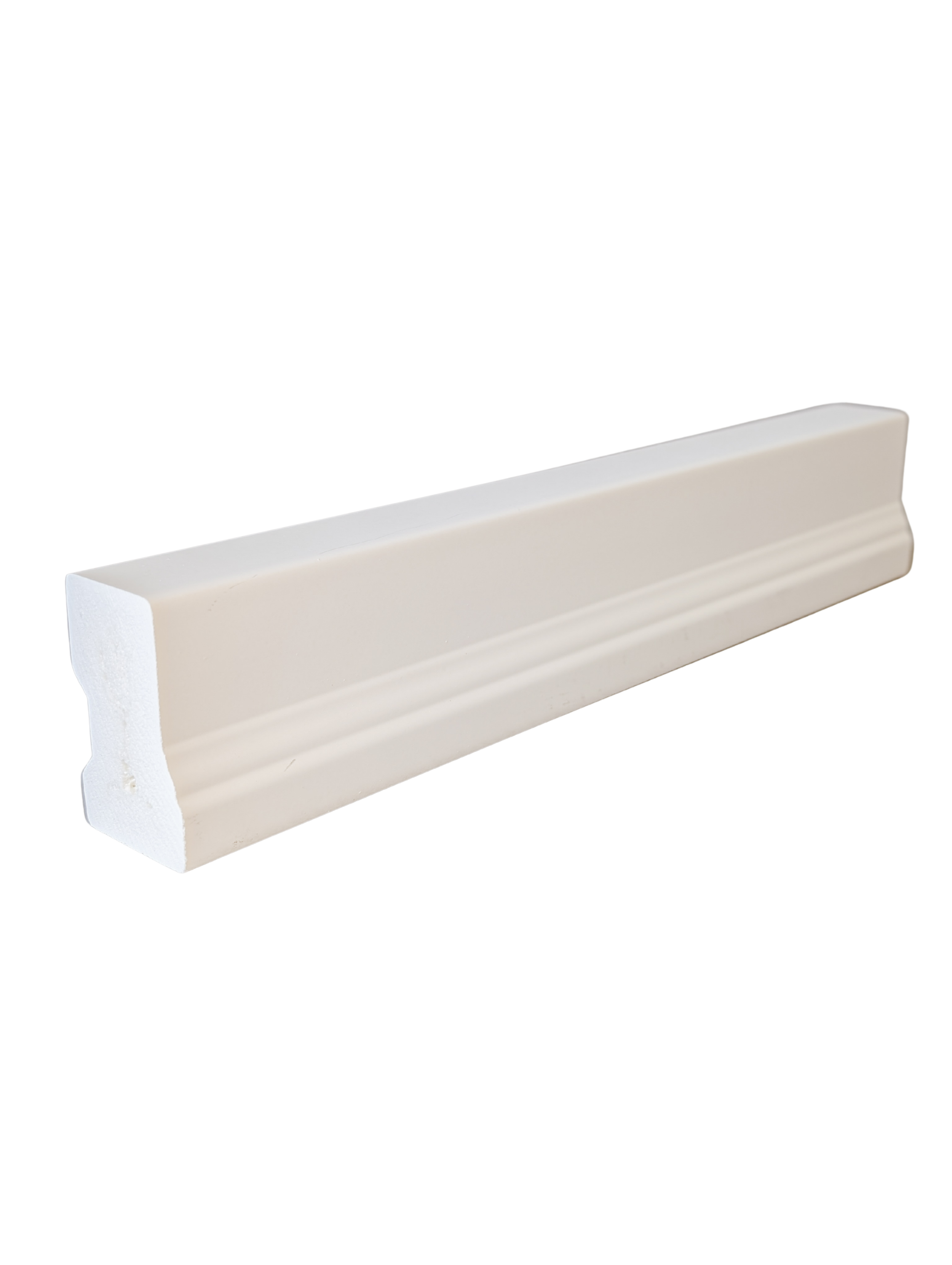 White PVC Brickmould stocked by Trim Rite Mfg.