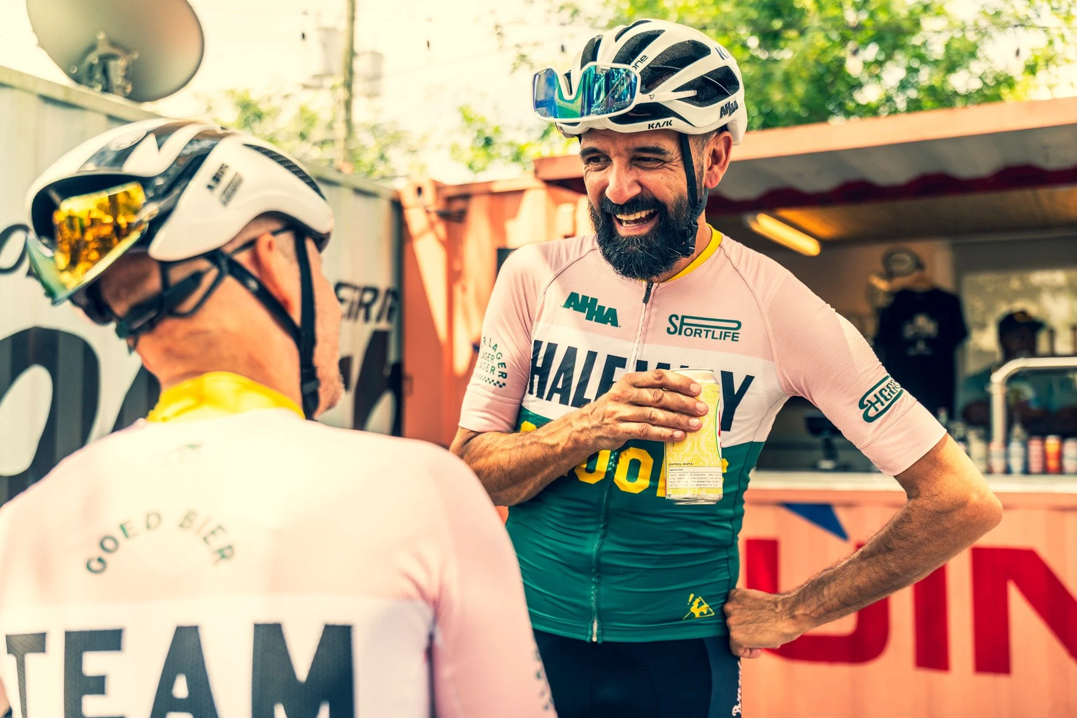 Nothing beats the post-ride hang &mdash; legs cooked, sun on your face, and a cold beer in hand in the Halfway Crooks biergarten. 🍺🚴

Happy 6th to our good friends @halfwaycrooksbeer &mdash; thanks for six years of being the best finish line in Atl