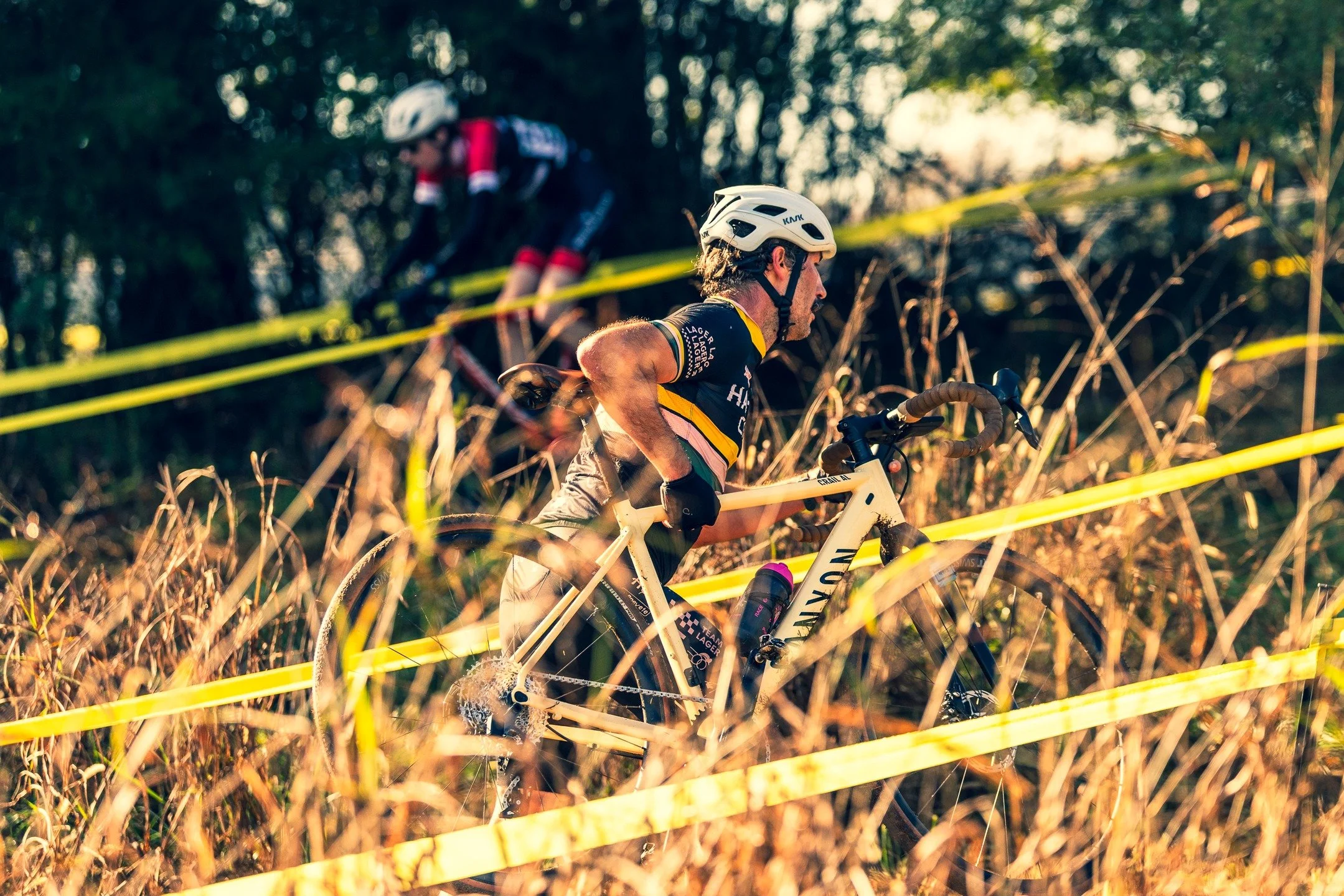 CROSS IS COMING.

The season of mud, tape, cowbells, and questionable life choices is almost here. Nothing fits Team Lager better than the chaos of the @georgiacxseries &mdash;suffering on course, then blowing out our lungs on the tape with a @halfwa