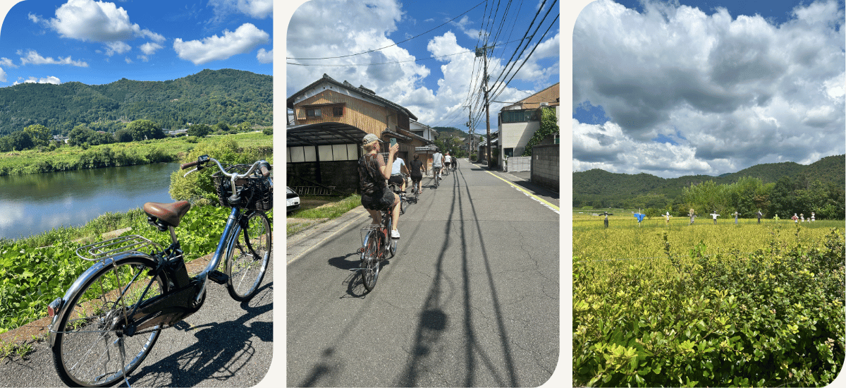 Fietsen doorheen Kyoto