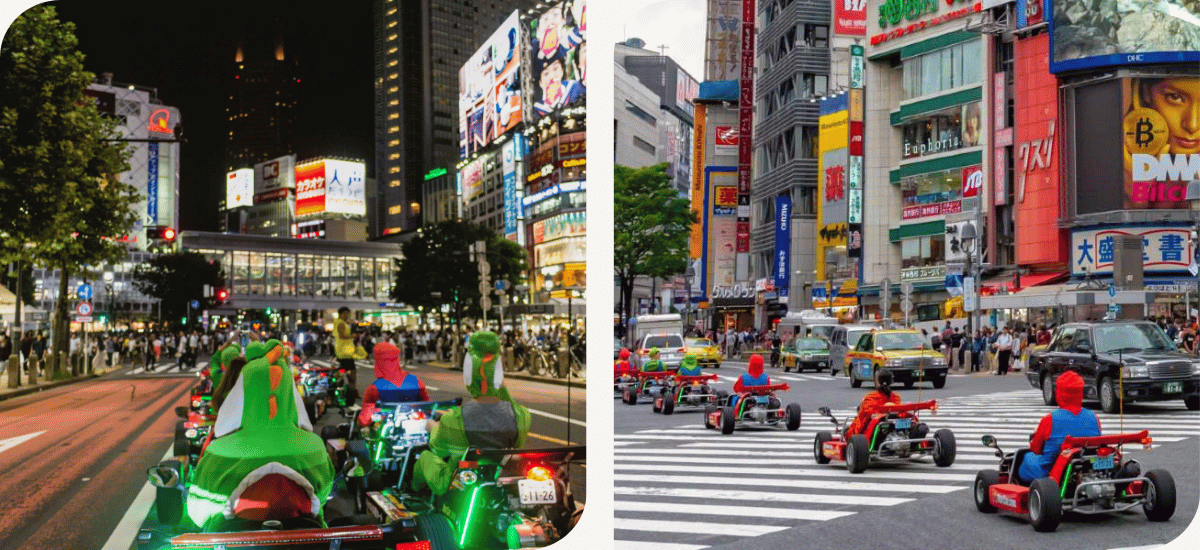 Mario Kart Tokyo
