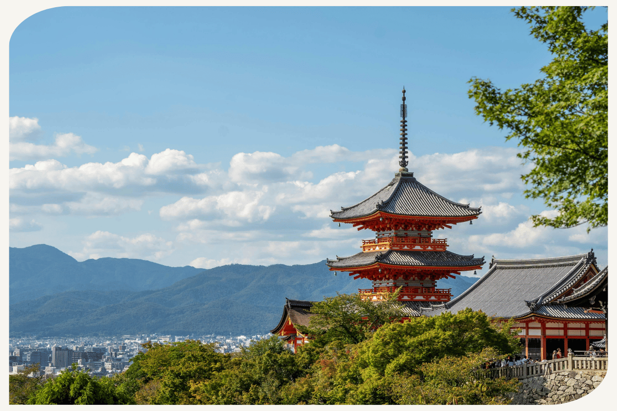 Kiyomizu-dera temple - Kyoto