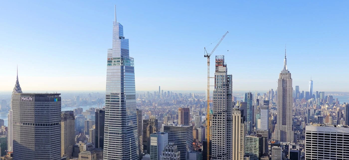 uitzicht vanuit top of the Rock