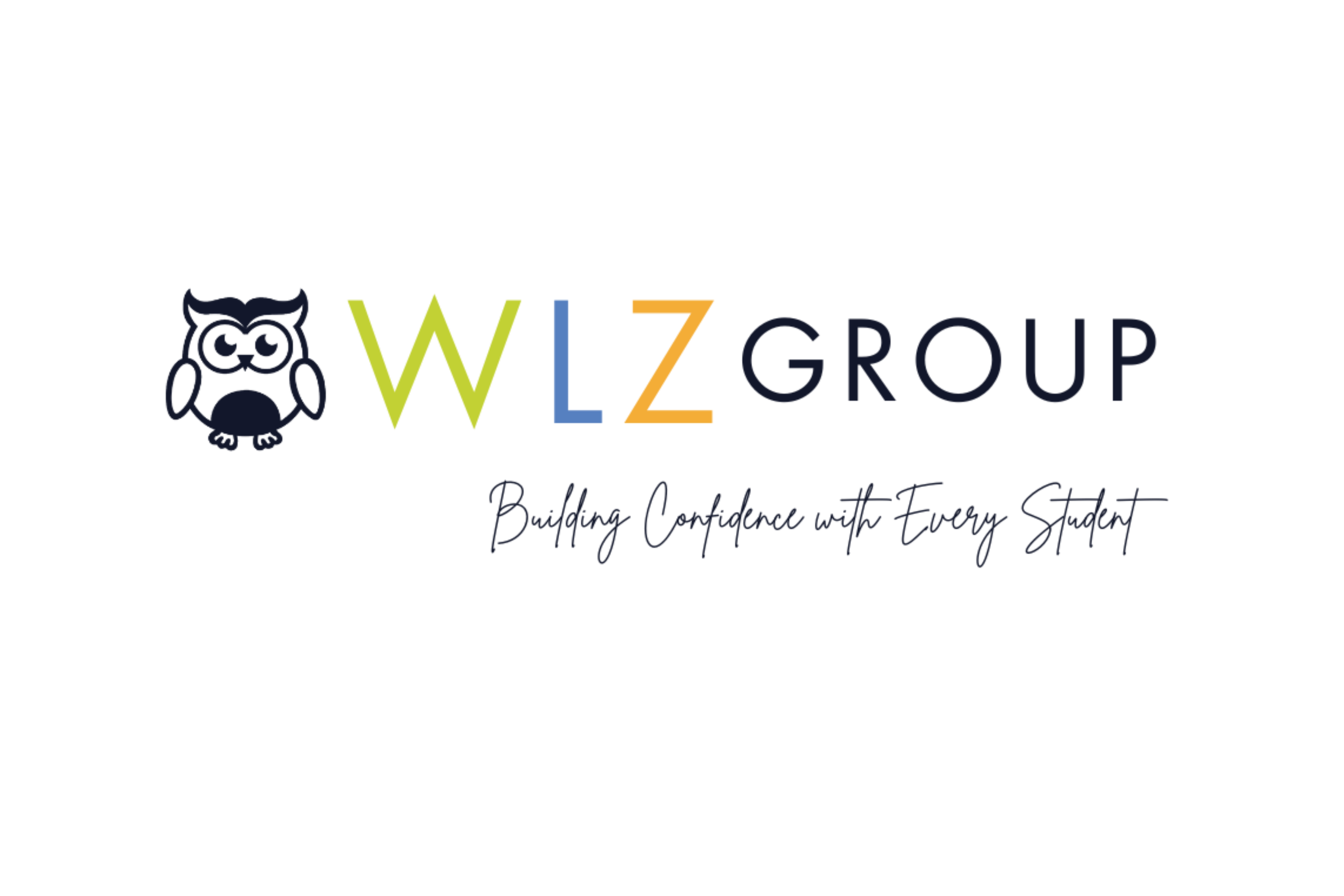 Logo of WZ Group featuring a cartoon owl and colorful text.