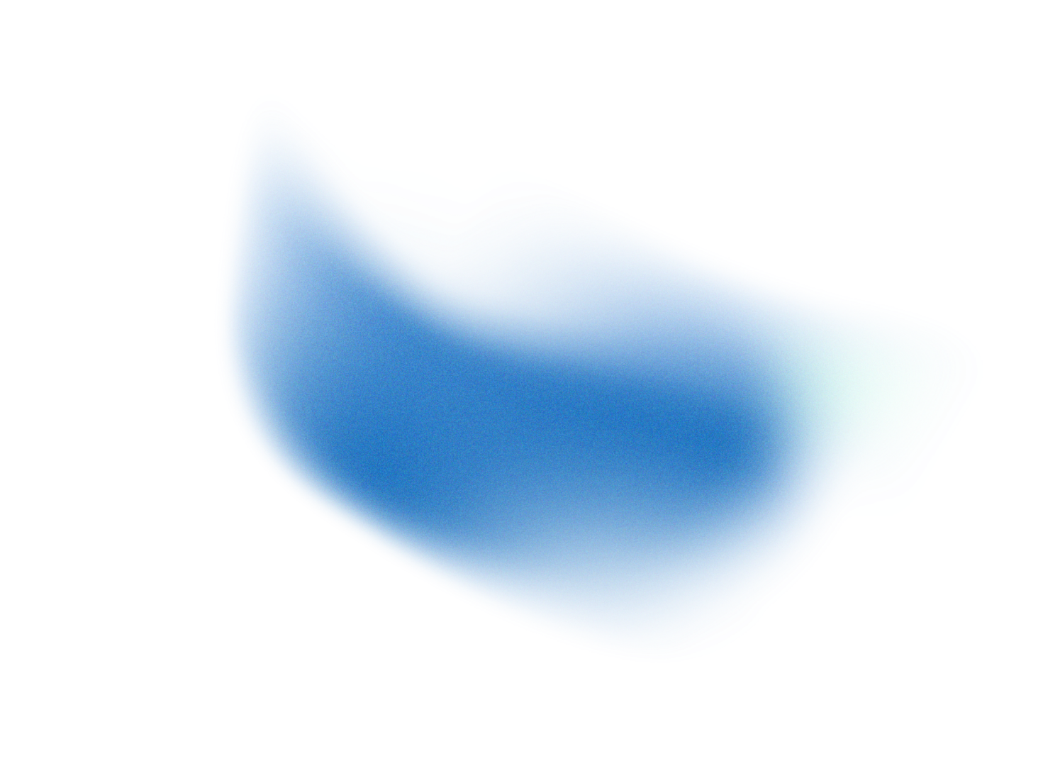 Digital art featuring a large, abstract blue shape on a black background with color gradations and layered contours.