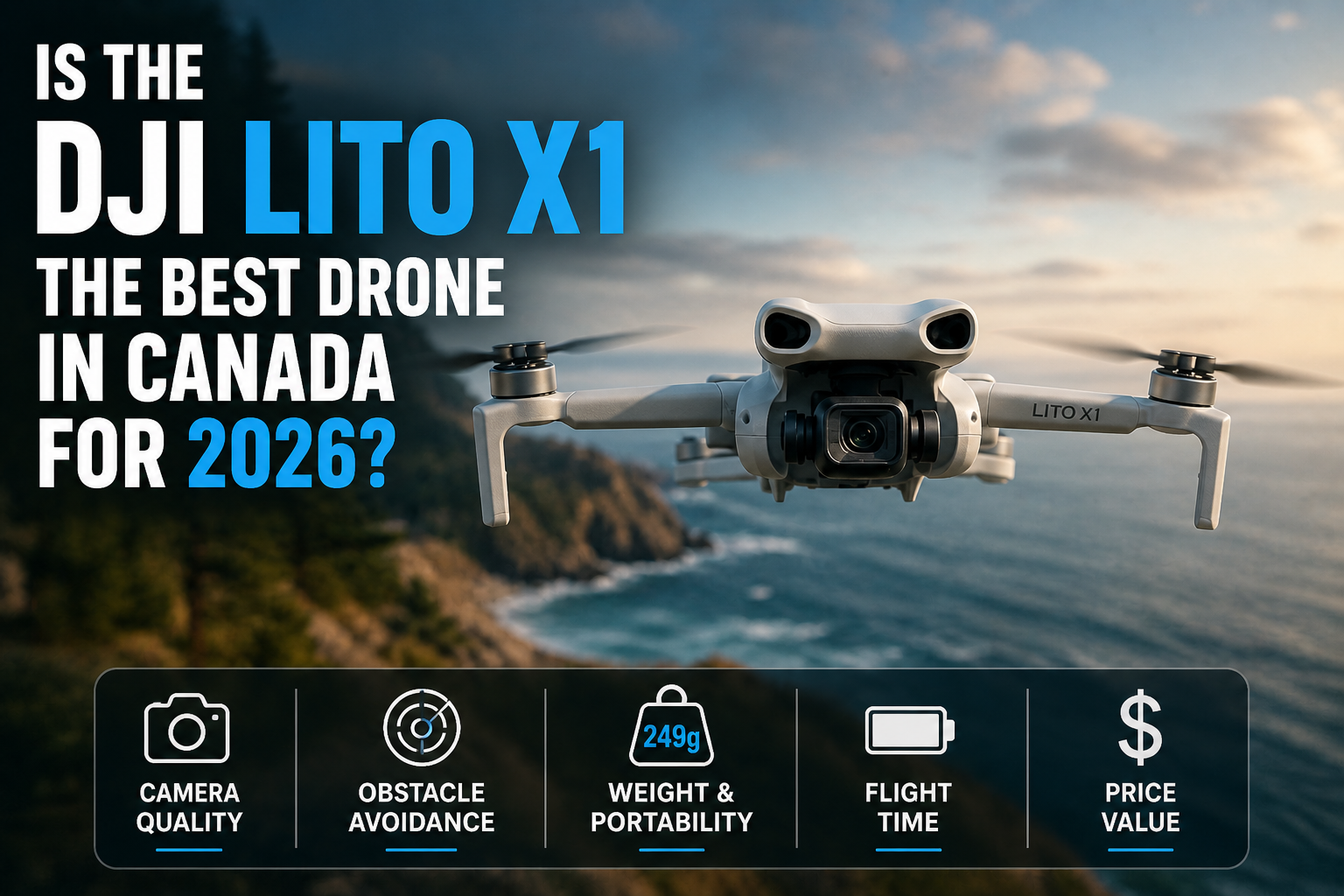 Is the DJI Lito X1 the best drone in Canada for 2026?