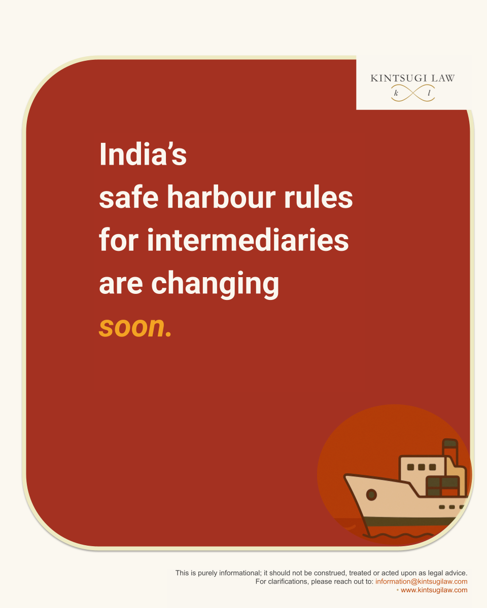 India’s changing safe harbour rules | a click-through guide