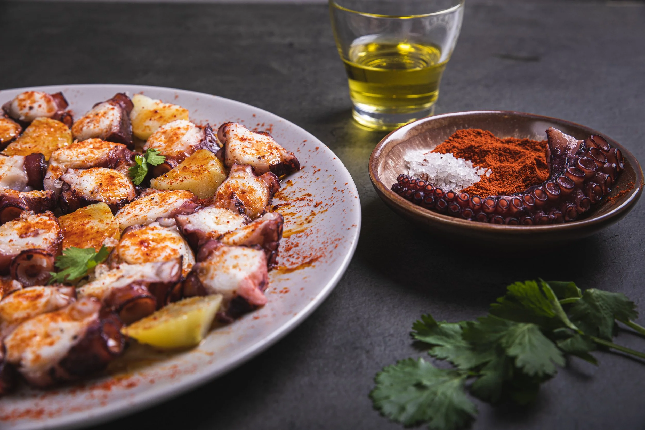 Galician-Style Octopus (Pulpo a la Gallega) 